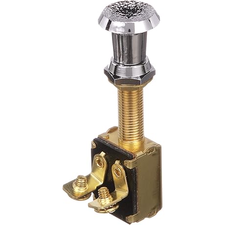 Attwood 7563-6: 2-Position Illuminated Boat Light Switch