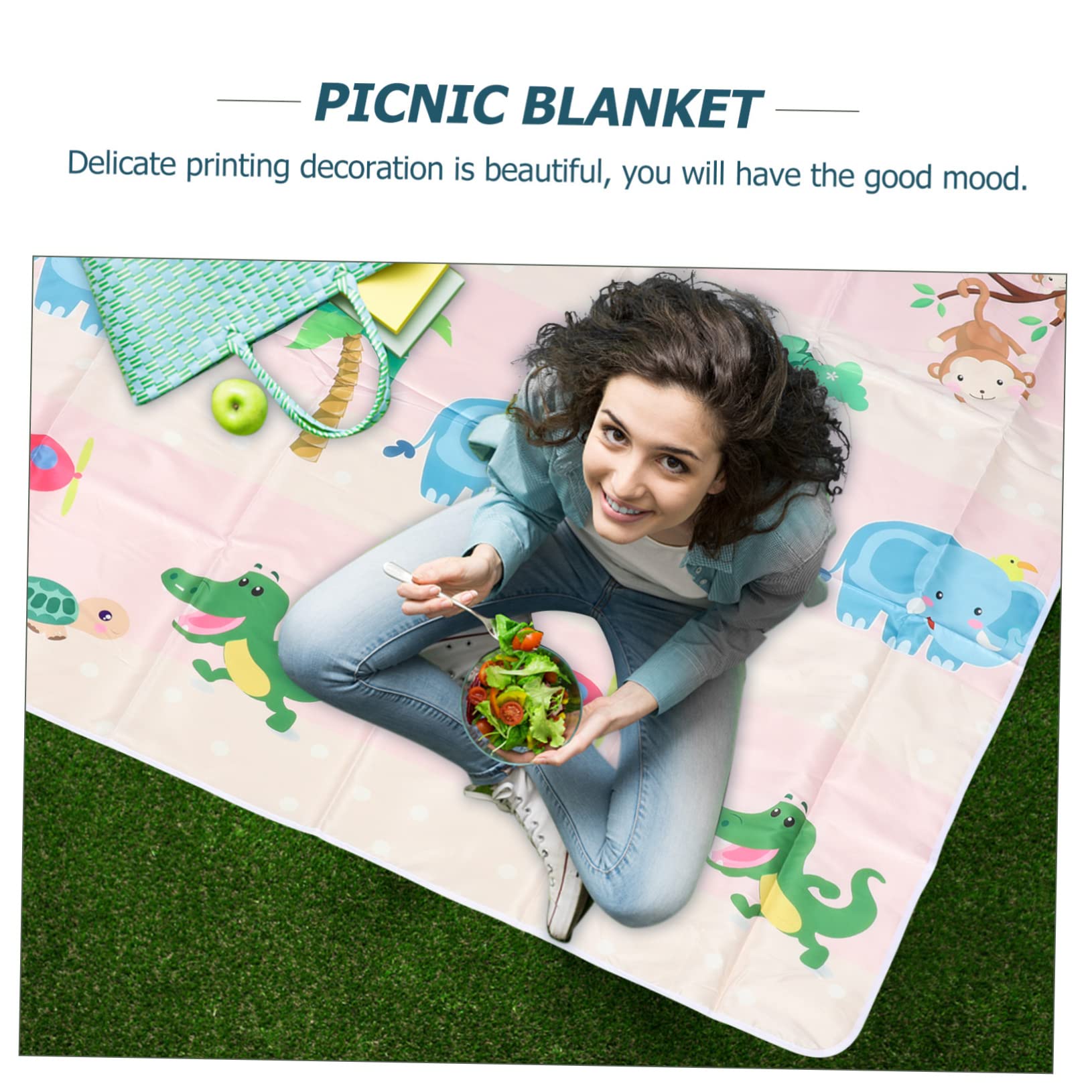 Toddmomy Tapis Anti-éclaboussures à Motifs Protection pour Sols sous Chaise Haute Imperméable Et Antidérapant