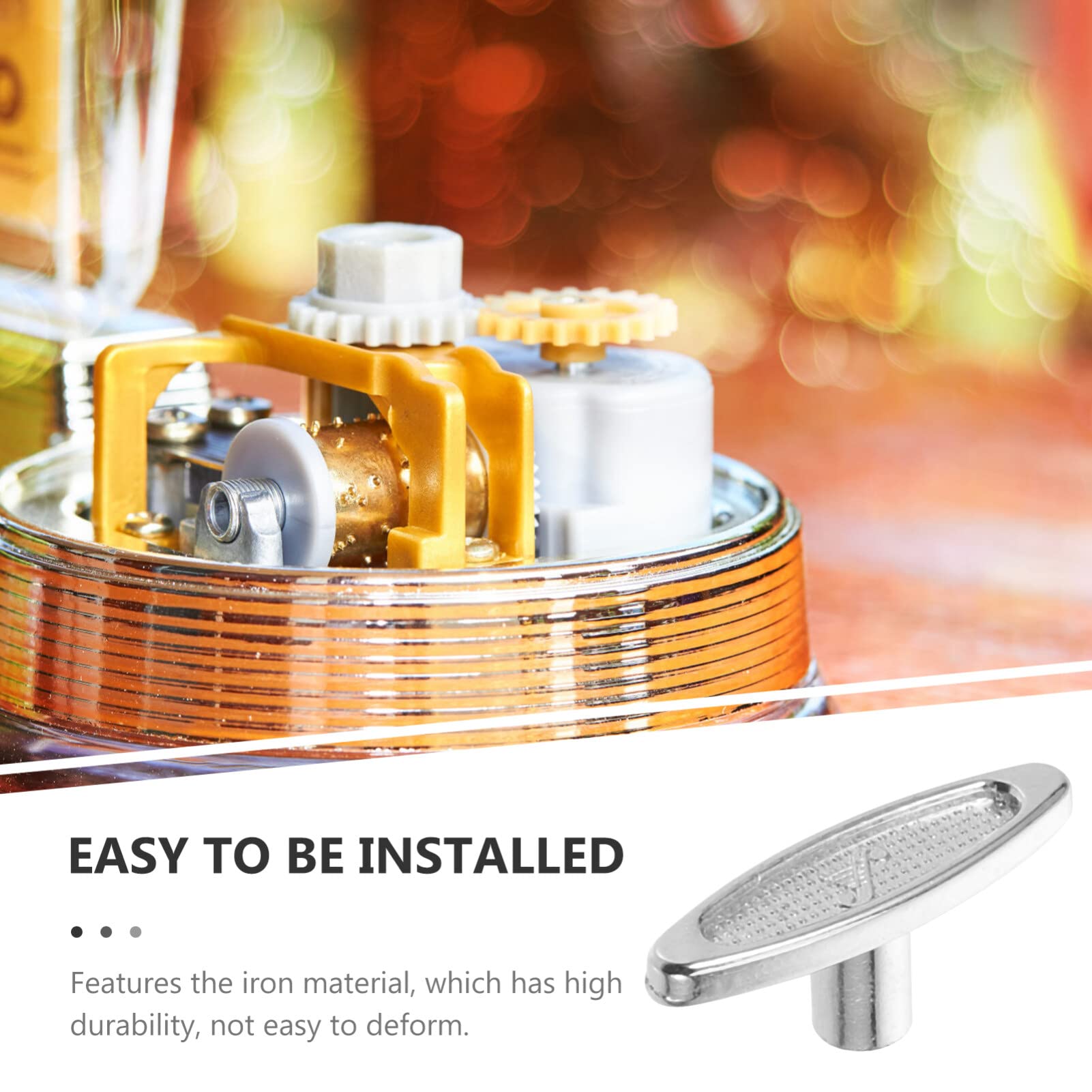 Amazon.com: HOMSFOU Wind Up Musical Mechanism Winding Keys Music