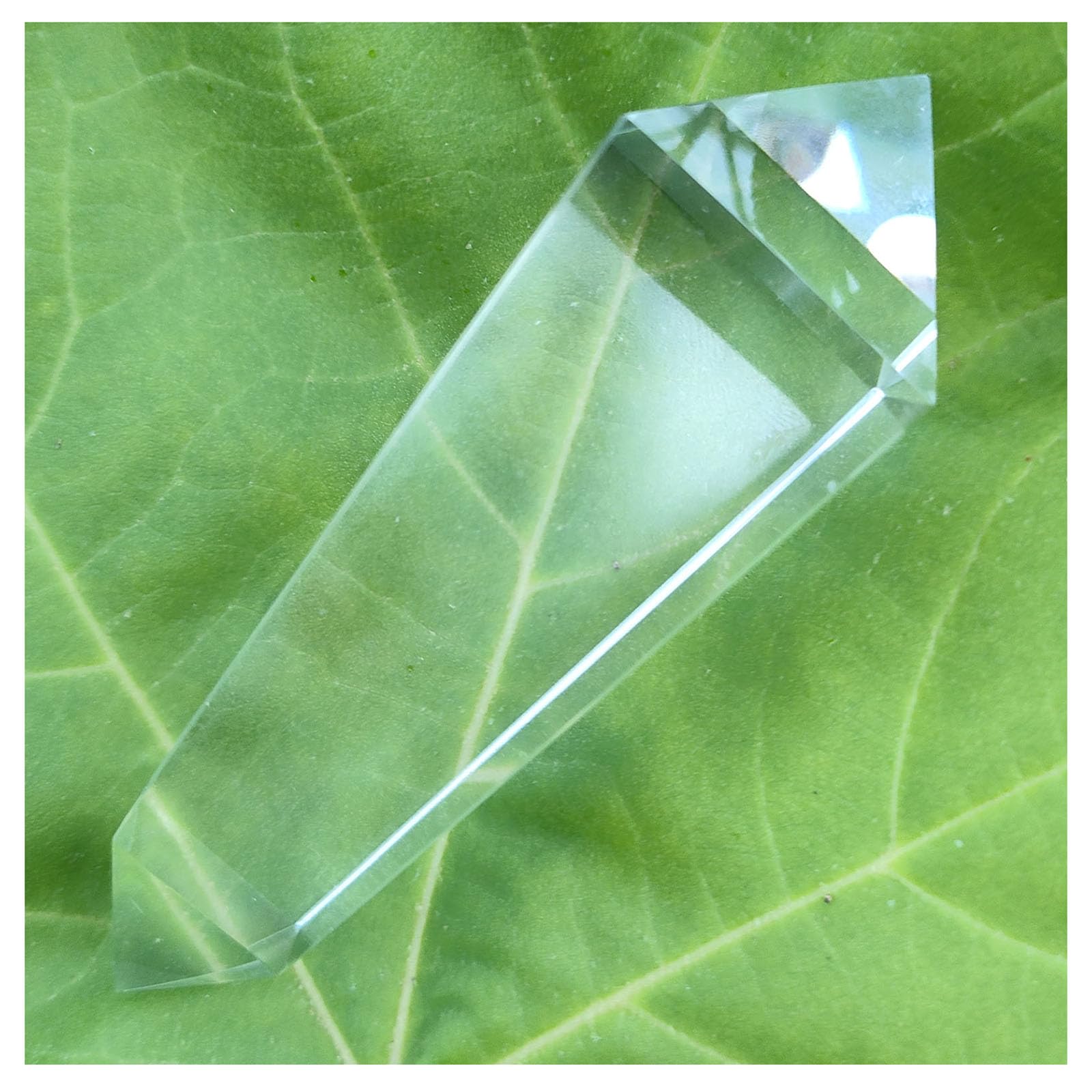 28" Vogel-Cut Crystal Wand 4 Sided Vogel Crystal Vogal Cristal Vogel Cut Crystals Clear Double Terminated Himalayan Crystal Natural High Altitude Vogal Crystal Healing Quartz voegel Chakra