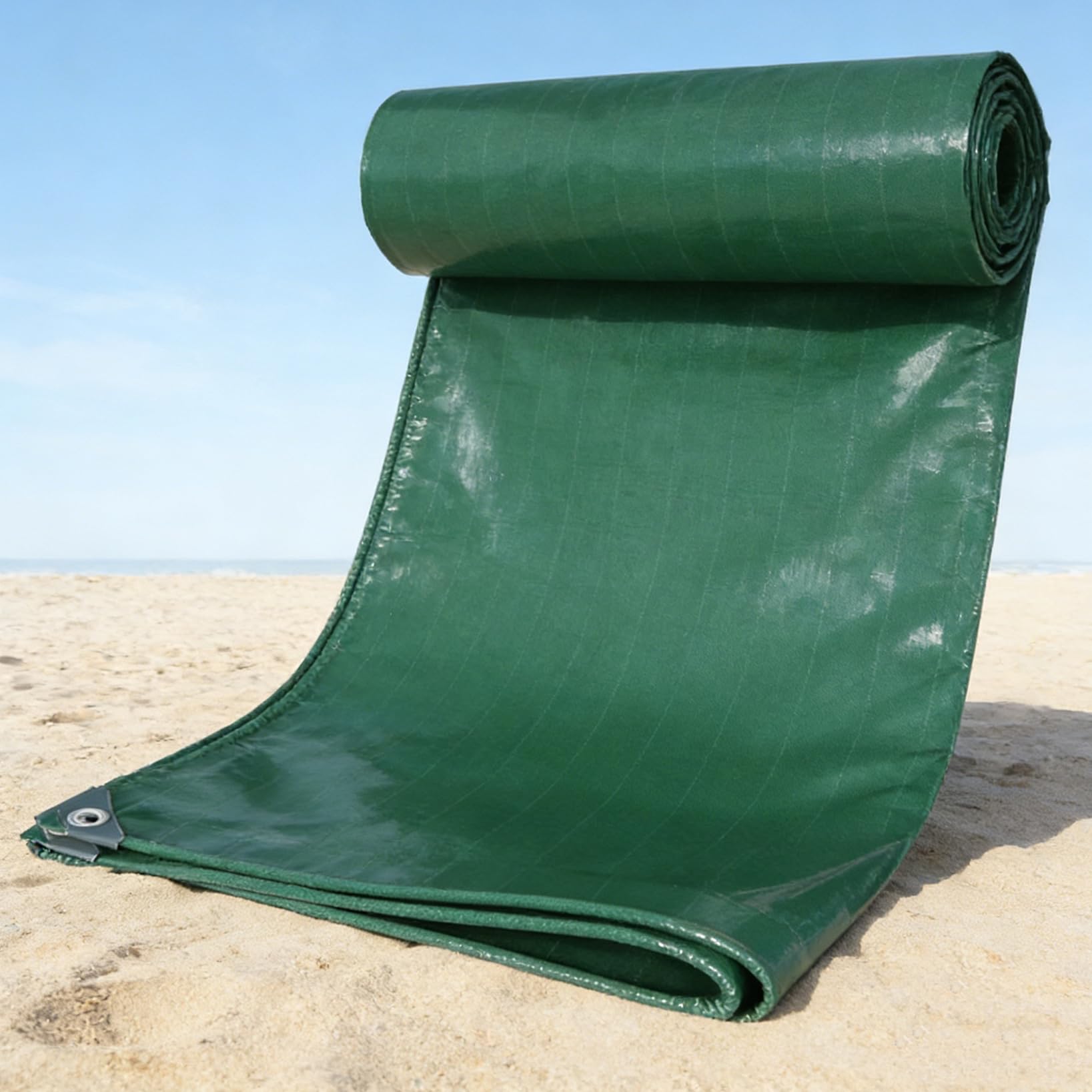 Lona impermeable cubremuebles de polietileno con ojales 1x1.4m