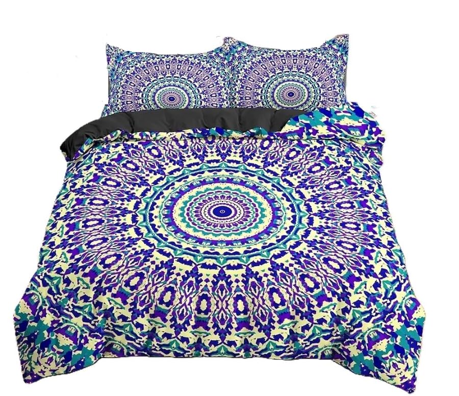 Housse de couette ethnique Mandala pour transformer votre chambre en une oasis de sérénité