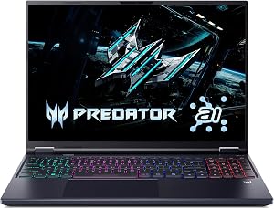 Acer Predator Neo PHN16-73-92EL 16" Gaming Laptop, Intel Core Ultra 9 275HX, NVIDIA GeForce RTX 5060, 16GB DDR5 RAM, 1TB SSD, Windows 11