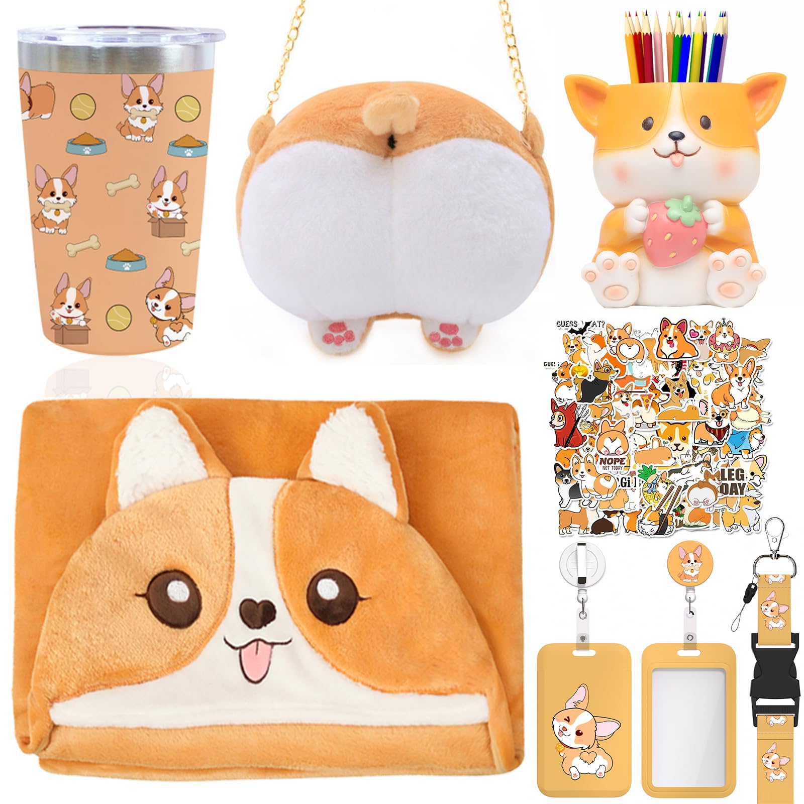 Amazon.com: MLYEY Corgi Gifts for Corgi Lovers, Corgi Themed Gift