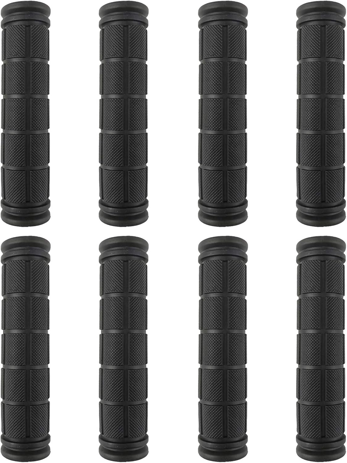 4 Pairs Bicycle Handle Bar Grips Mushroom Grips for BMX/MTB/Road Mountain Bikes