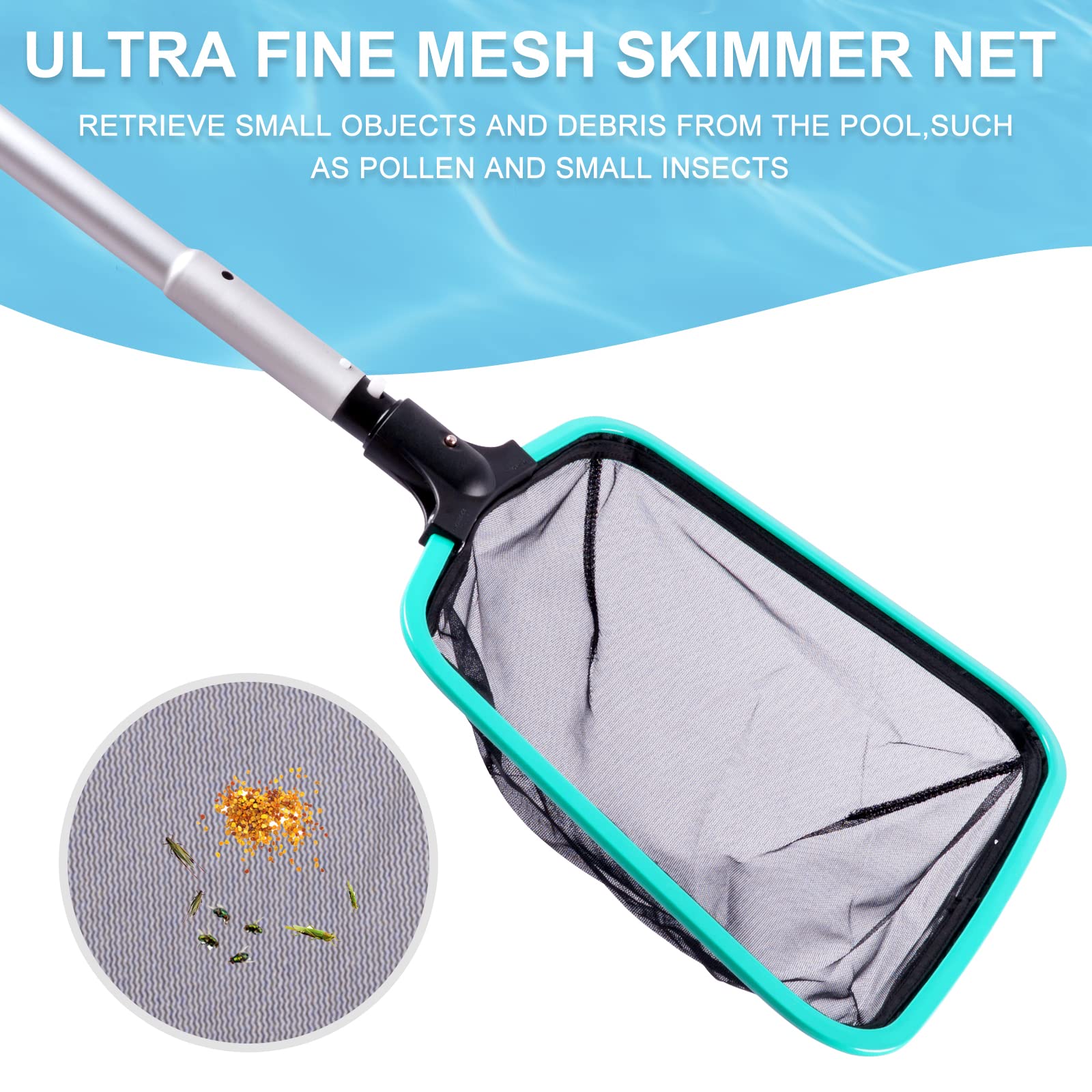 Snapklik.com : Sepetrel Pool Net,Swimming Pool Skimmer Nets For ...