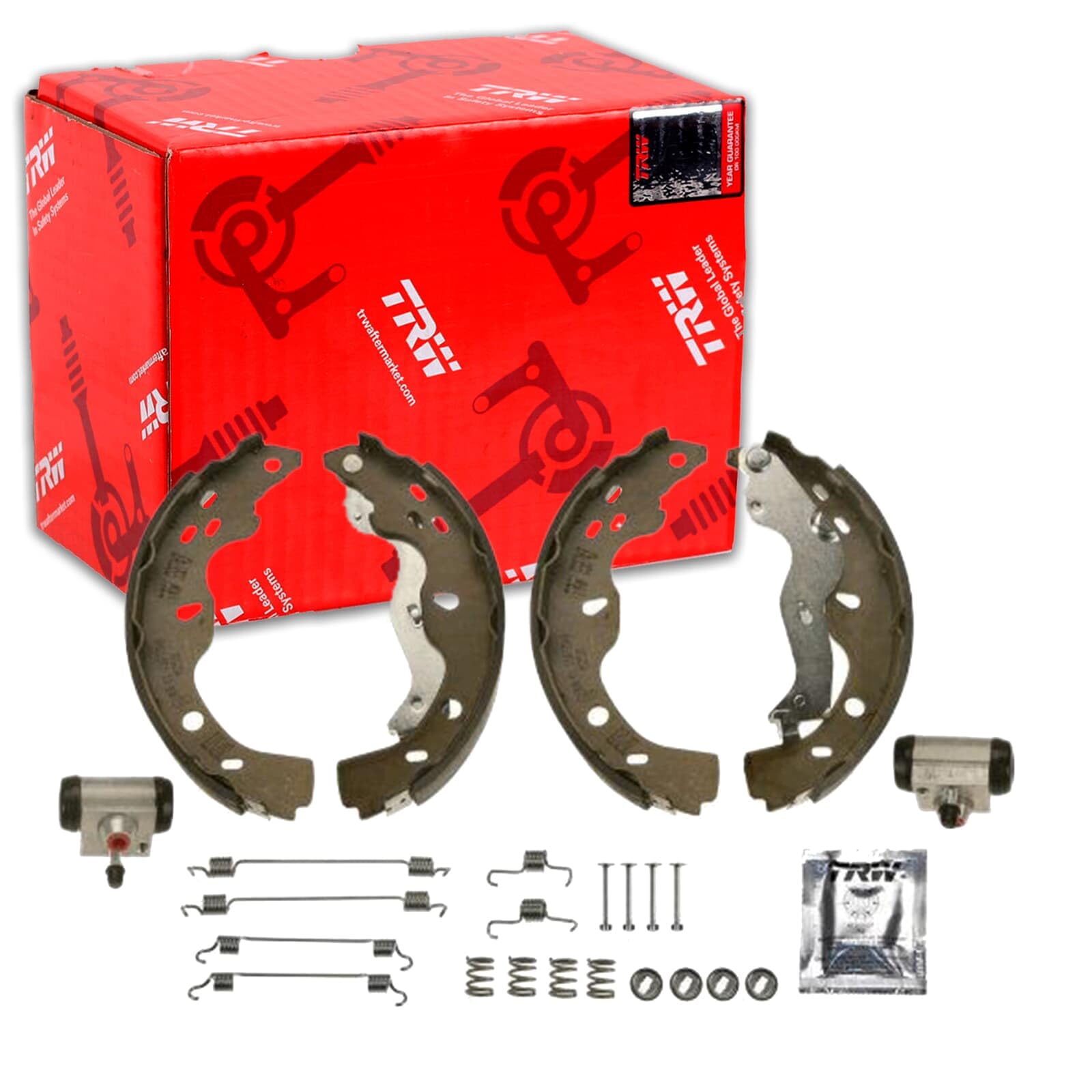 TRW BK2940 Kit ganasce freni con cilindretto freno Posteriore