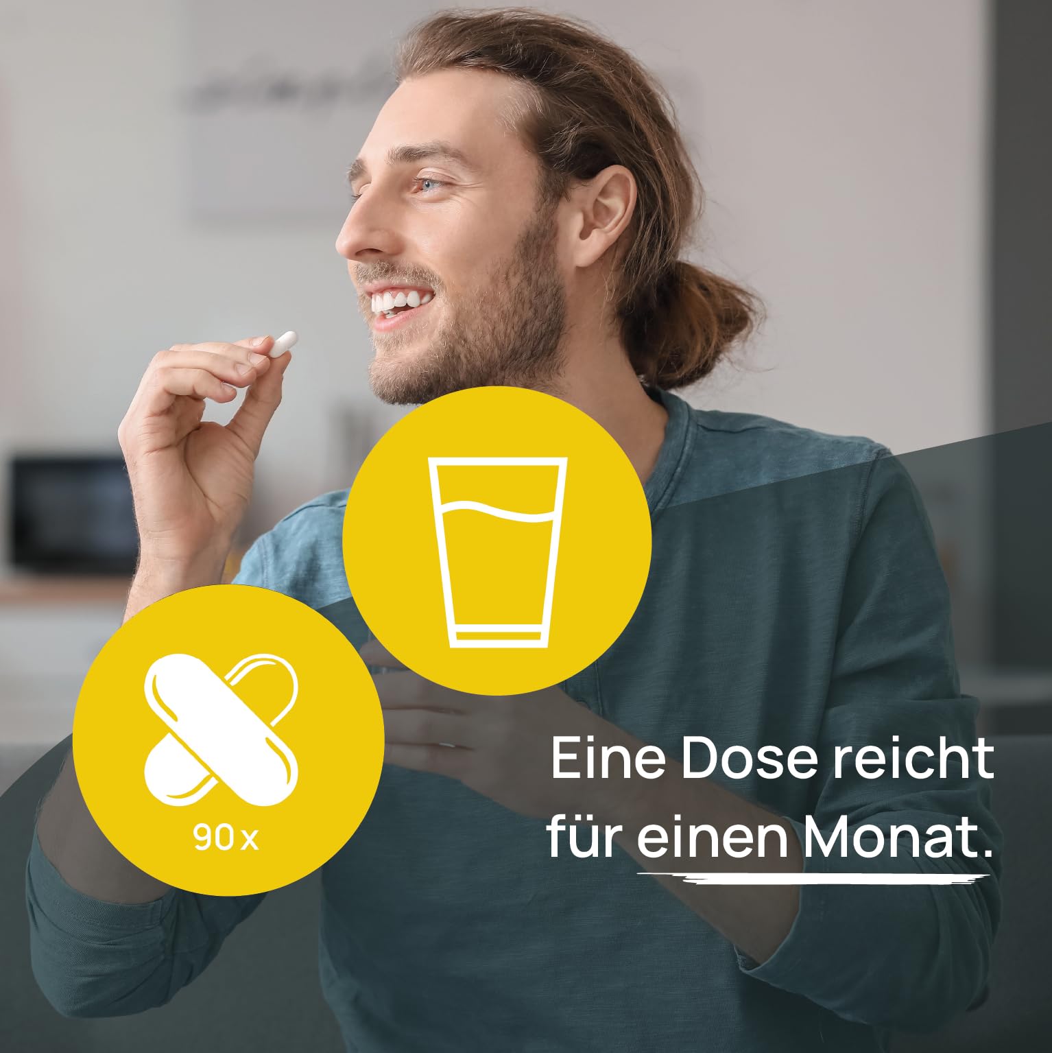 Wellpursan Erektio Stark, 90 Kapseln, für aktive Männer, mit L-Arginin, Pflanzenstoffen, Maca, Zink, pflanzlich hochdosiert