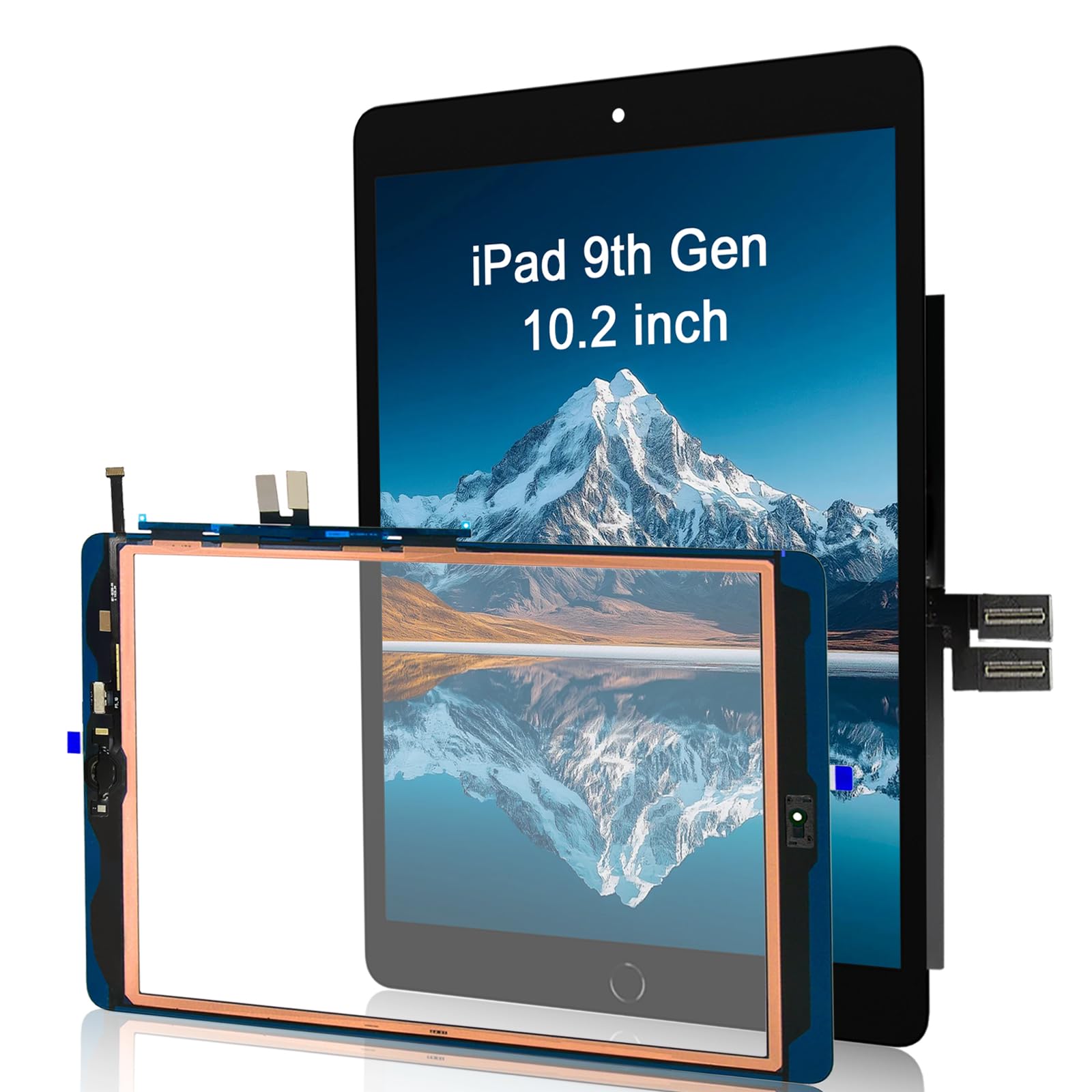 Amazon.co.jp: iPad 第9世代 (9 Gen 2021) 画面交換用デジタイザー