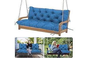 Peacock Blue Replacement Swing Cushions for 2-3 Seat