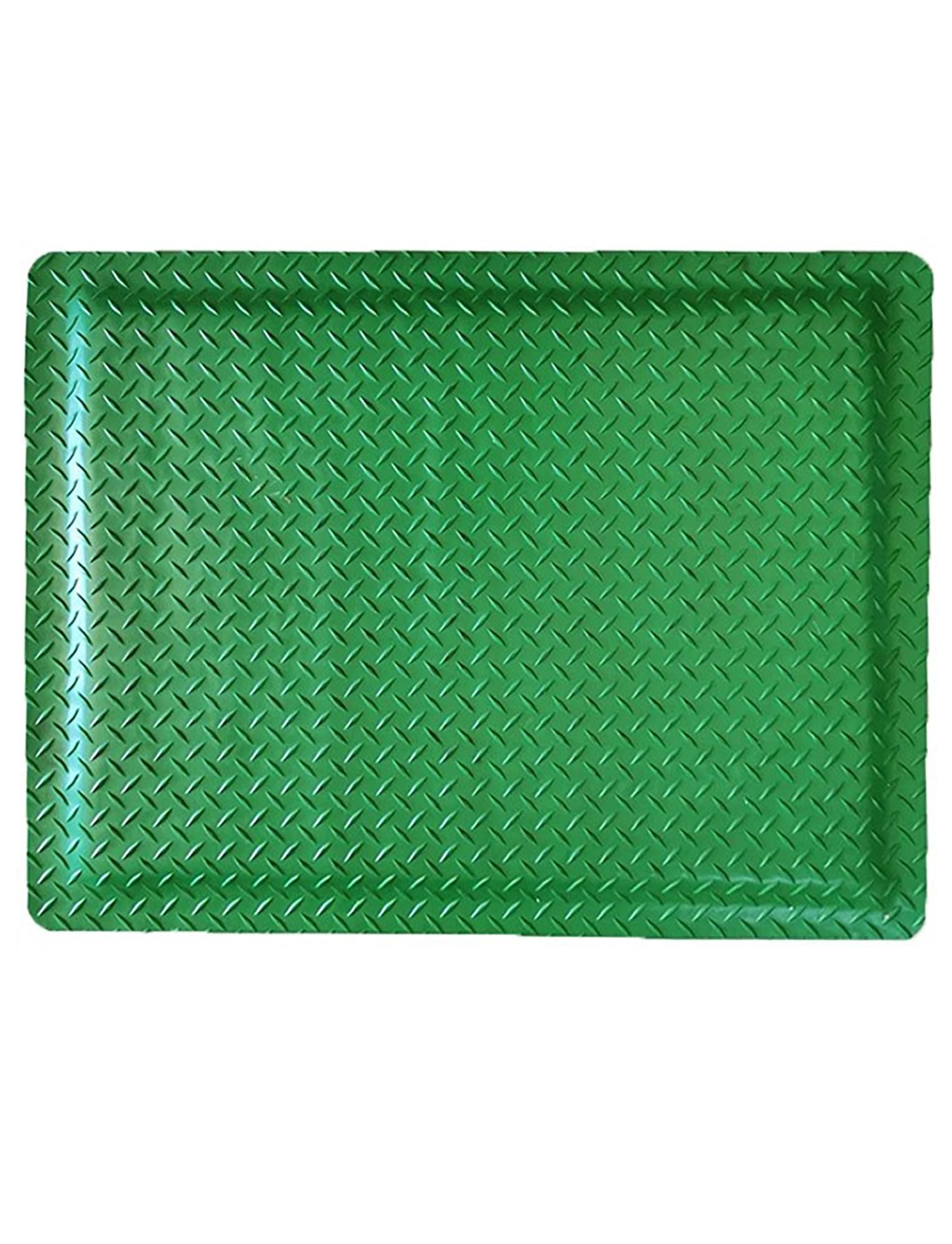 Aioneer 20Mm Anti Static Anti Fatigue Mat - Conductive Rubber Heavy Duty Standing Mat For Garage, Warehouse, Workbench | Industrial Safety-Green-600x900mm
