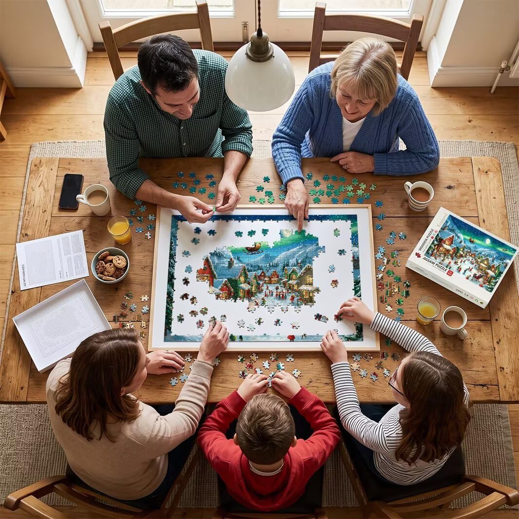 Puzzle dla dorosłych 2000, świąteczne puzzle dla dorosłych -4622