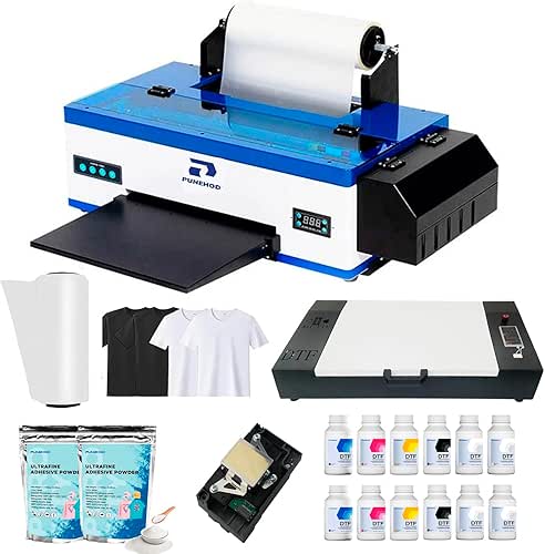 PUNEHOD A3 R1390 DTF Printer Start Kits, DTF Oven, Replacement