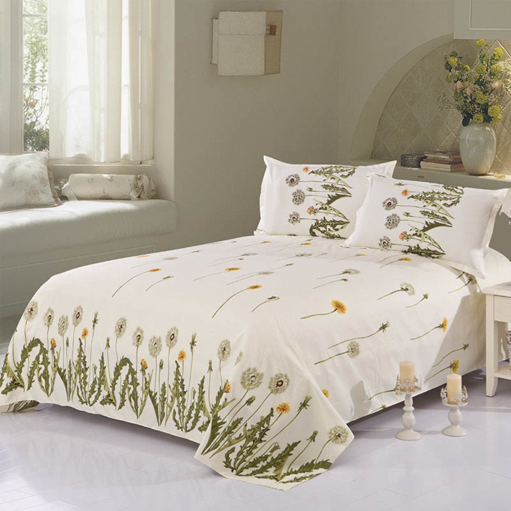 Feuilles d'automne parure de lit imprimé unique pour créer un nid cocooning cet hiver