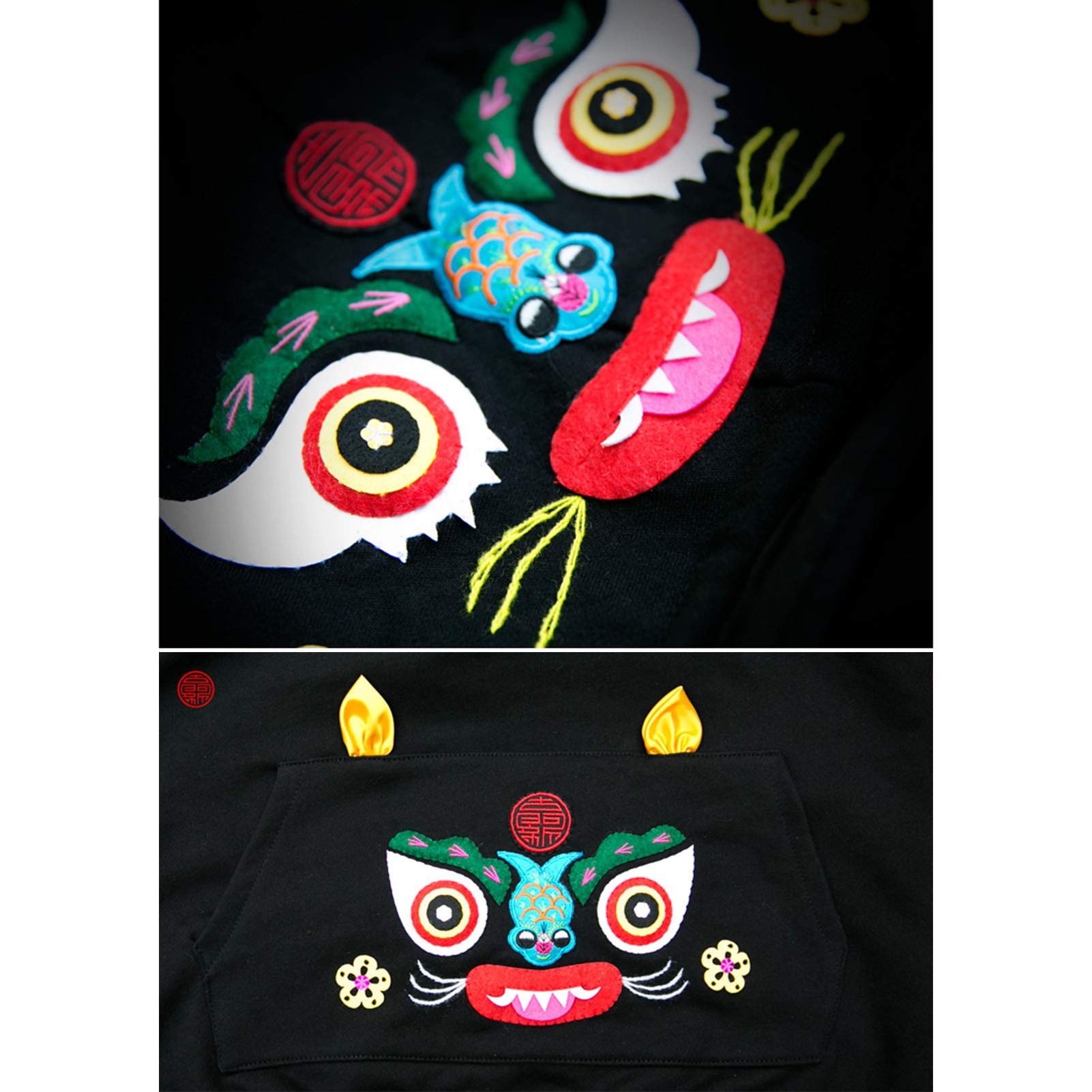 Neuheit Damen Hoodies Und Sweatshirts Herrenmode Hoodies Und Pullover Präzises Stickmuster, Vollfarbe, Übergleichmäßigkeit S-3XL, 6 Größen, Geeignet Für Männer Und Frauen