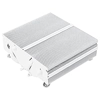 Vista 8 de Thermalright AXP90-X53 Blanco Enfriador de aire para CPU de bajo perfil ITX, 53mm de altura, ventilador TL-9015W delgado PWM de bajo ruido 22.4dba