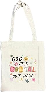 شنطة بطباعة god it"s من توتي