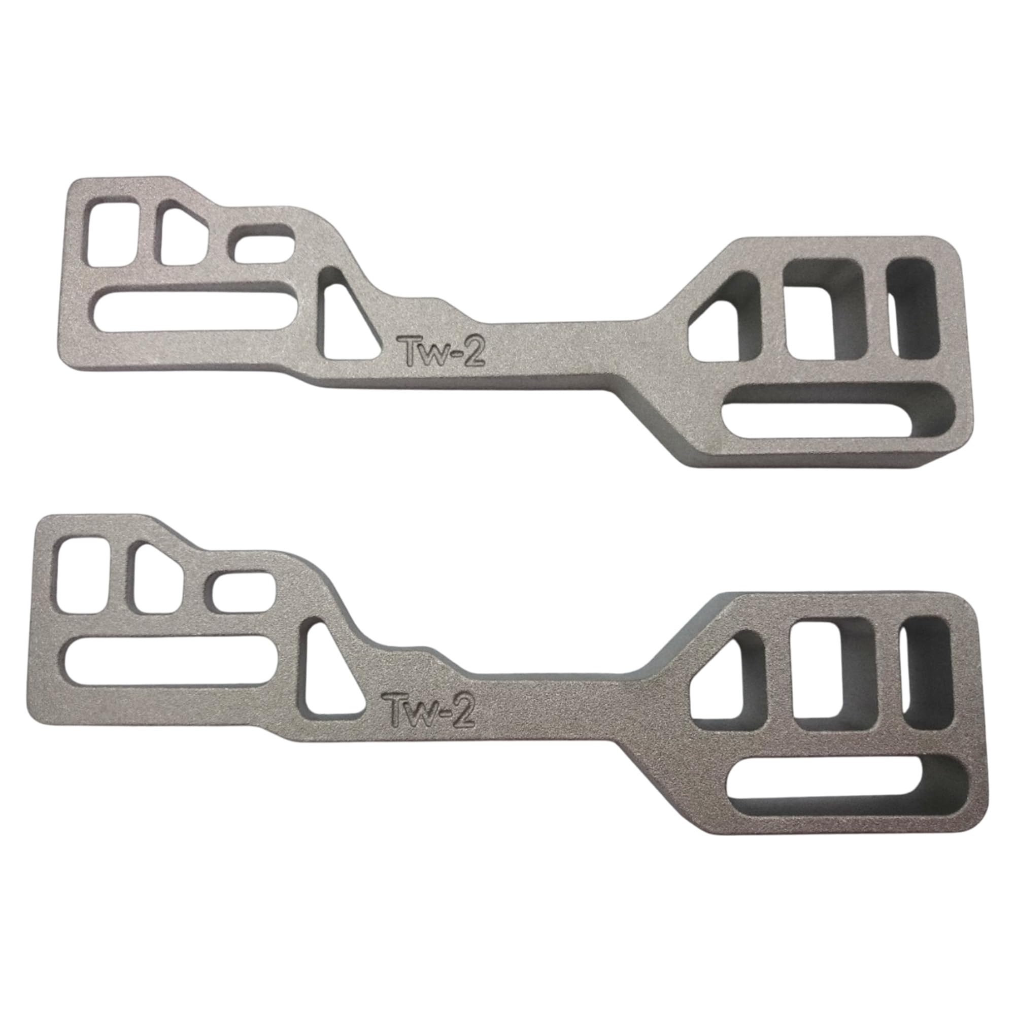 Cales de tableau arrière pour moteur hors-bord SARUEIR, cales d’inclinaison négative de 5 degrés TW-2-DP, compatibles avec tous les modèles de moteurs hors-bord à 4 points de fixation, lot de 2 pièces