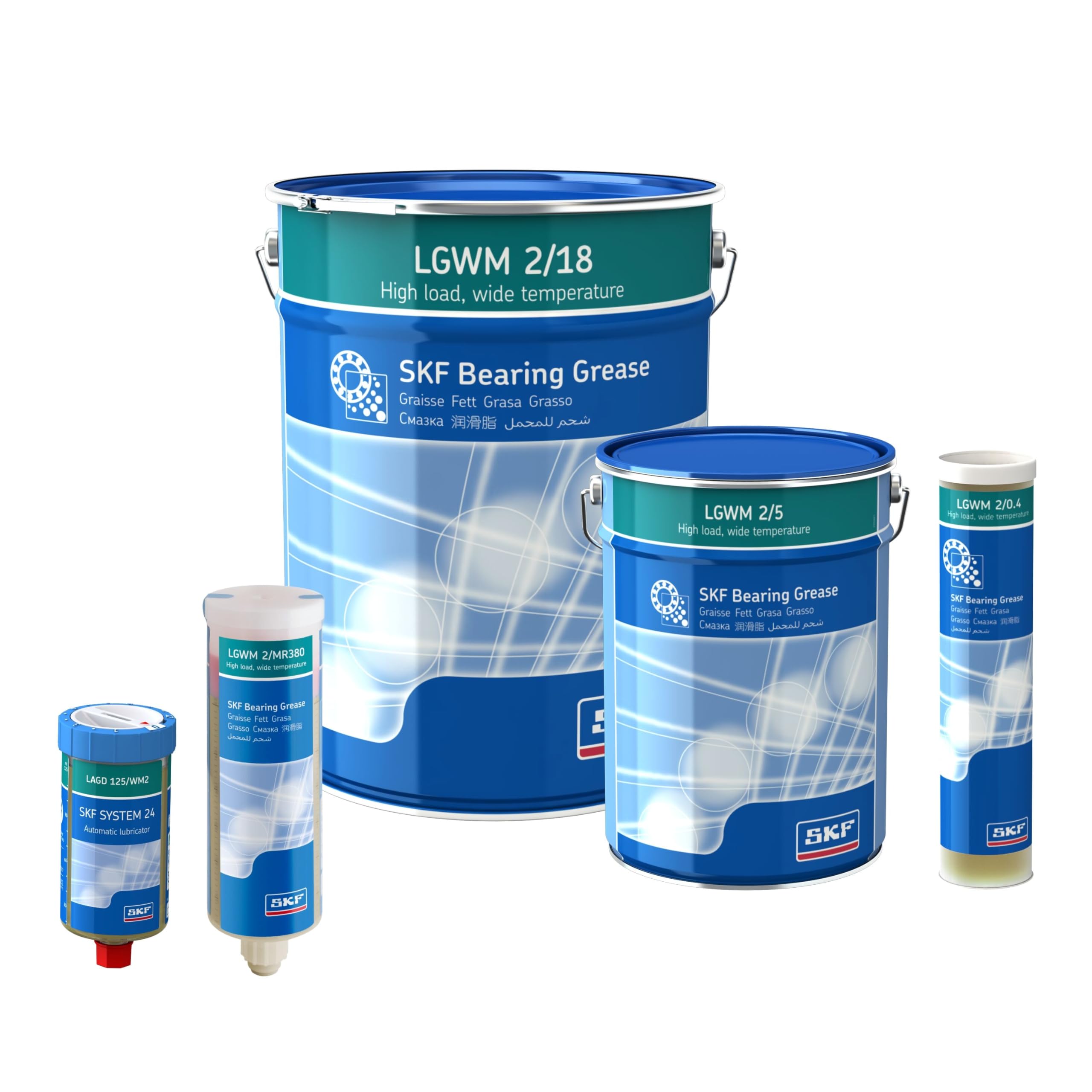 SKF LGWM 2/18 - Grasa para rodamientos (18 kg)