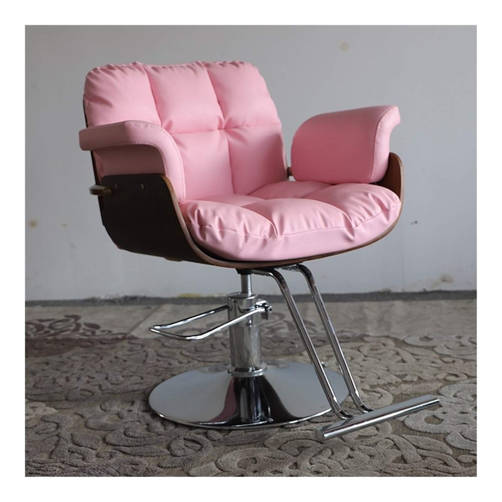 LXYYY Barber Chair, Villa Furniture Personal Care, Barber Chair Salon Chairs for Hair Stylist, Hydraulic Recline Shampoo Hair Beauty Chairs, Barber Shop Hair Salon Styling Chair (Color : B)