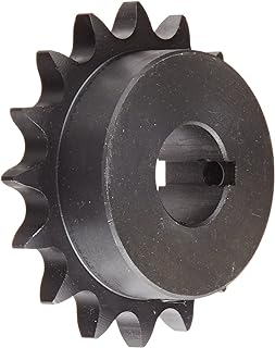 TSUBAKI - H50B16F-1 Tsubaki 50B16F-1 Finished Bore Sprocket, Single Strand, Inch, #50 ANSI No., 5/8