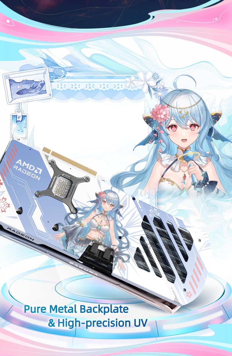 み*ち様 Yeston Sakura Atlantis Radeon RX 90 Amazon | Yeston Sakura Atlantis Radeon RX 9070 16G GDDR6 256bit