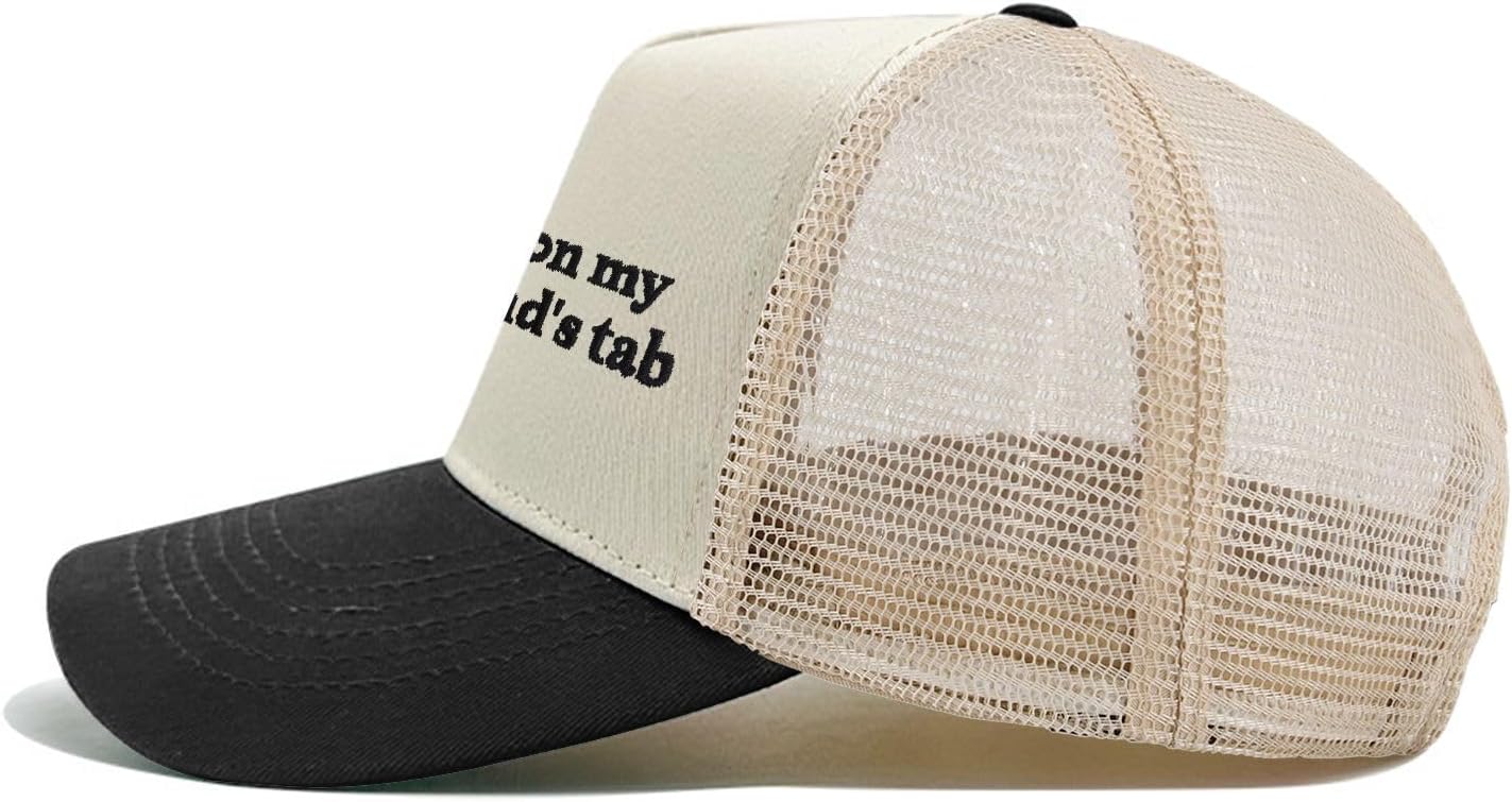 Put It On My Husbands Tab Hat, Funny Womens Trucker Hat - Gifts for Wife from Husband, Valentine's Day Gifts for Wife - Image 3