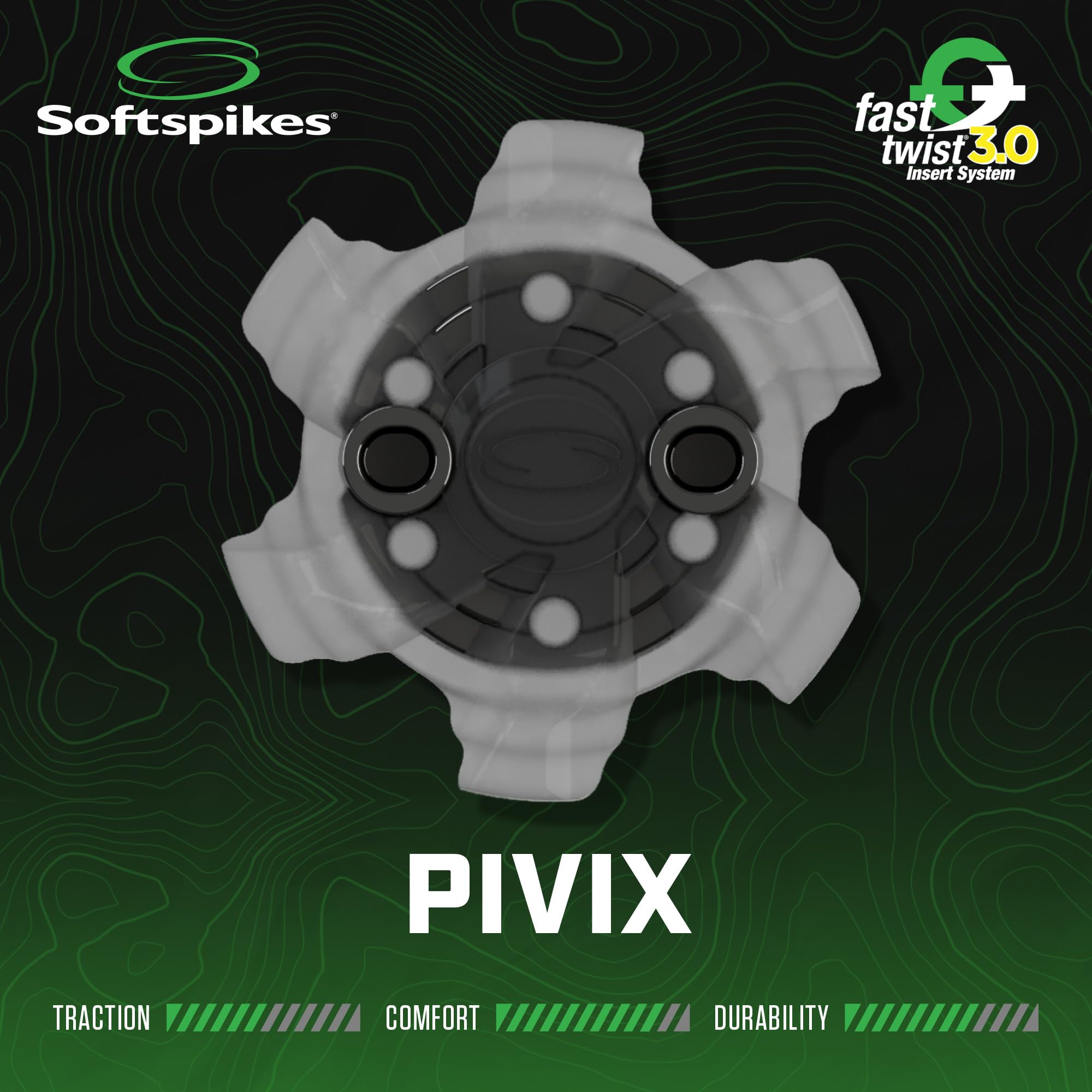 Softspikes PiViX - Tacchetti da Golf Fast Twist 3.0-18