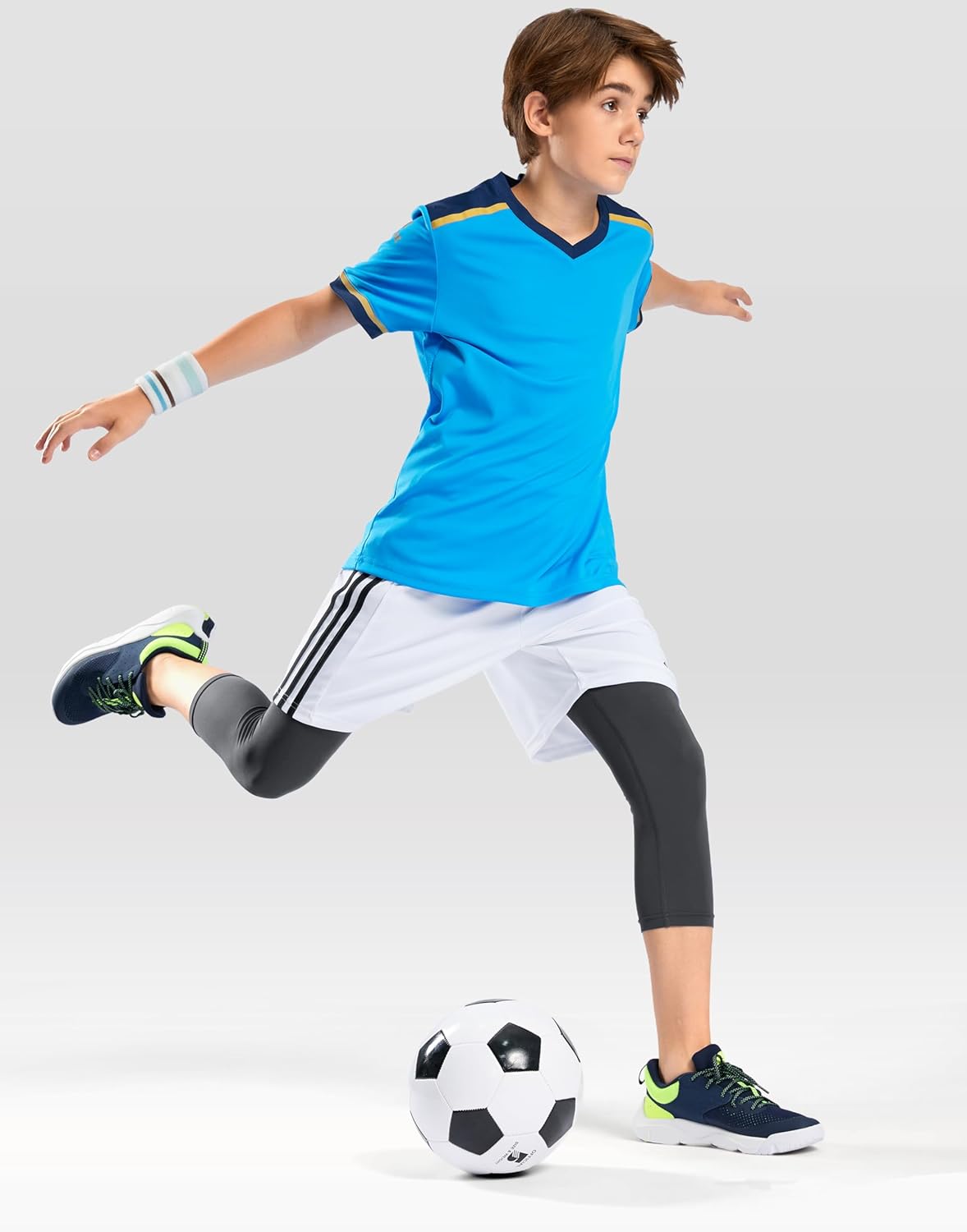 G Gradual Boys Compression Leggings Quick Dry Youth Basketball Football Pants Base Layer Sports Tights for Boys - Image 7