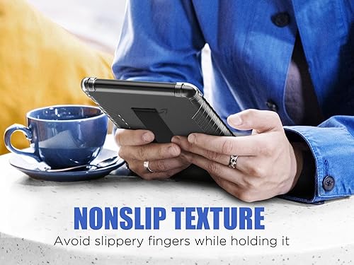 Miniatura 199 de MoKo Funda para Kindle Paperwhite de 6.8" (11ª generación-2021) y Kindle Paperwhite Signature Edition, ultra transparente, suave, flexible, Negro