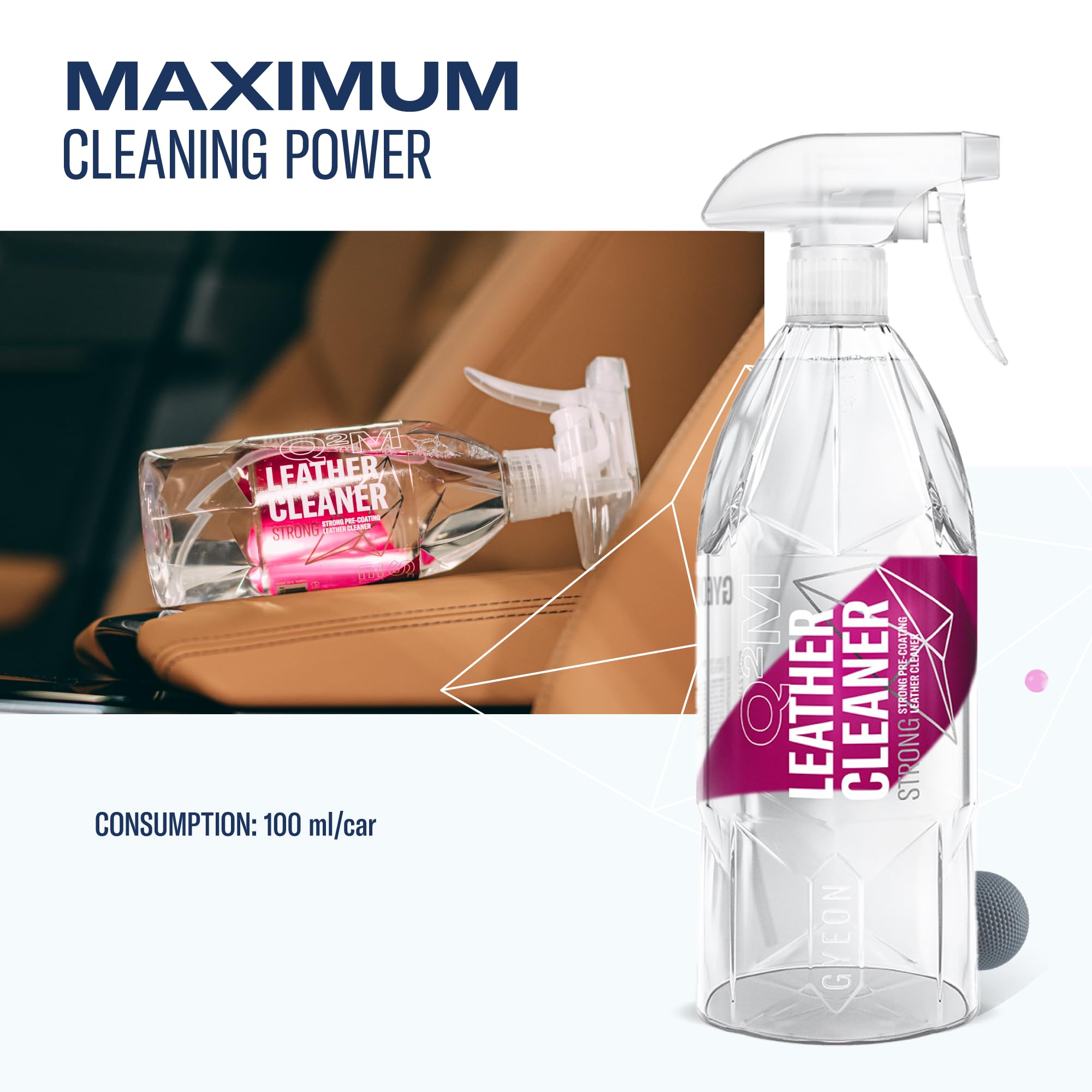 Gyeon Q²M Leathercleaner Strong 1000ml
