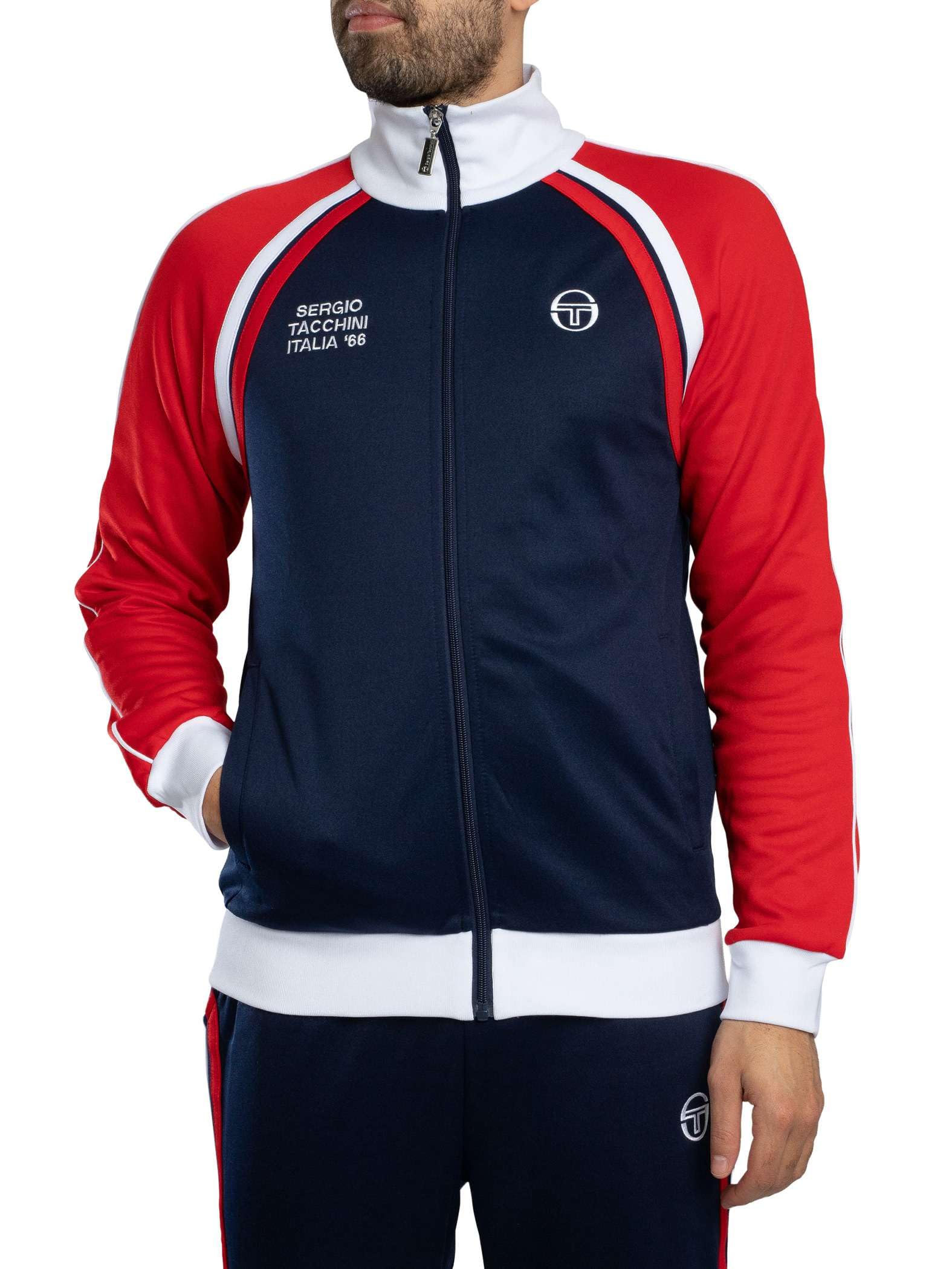 Sergio Tacchini Maritime Ghibli Davis Track Top - L