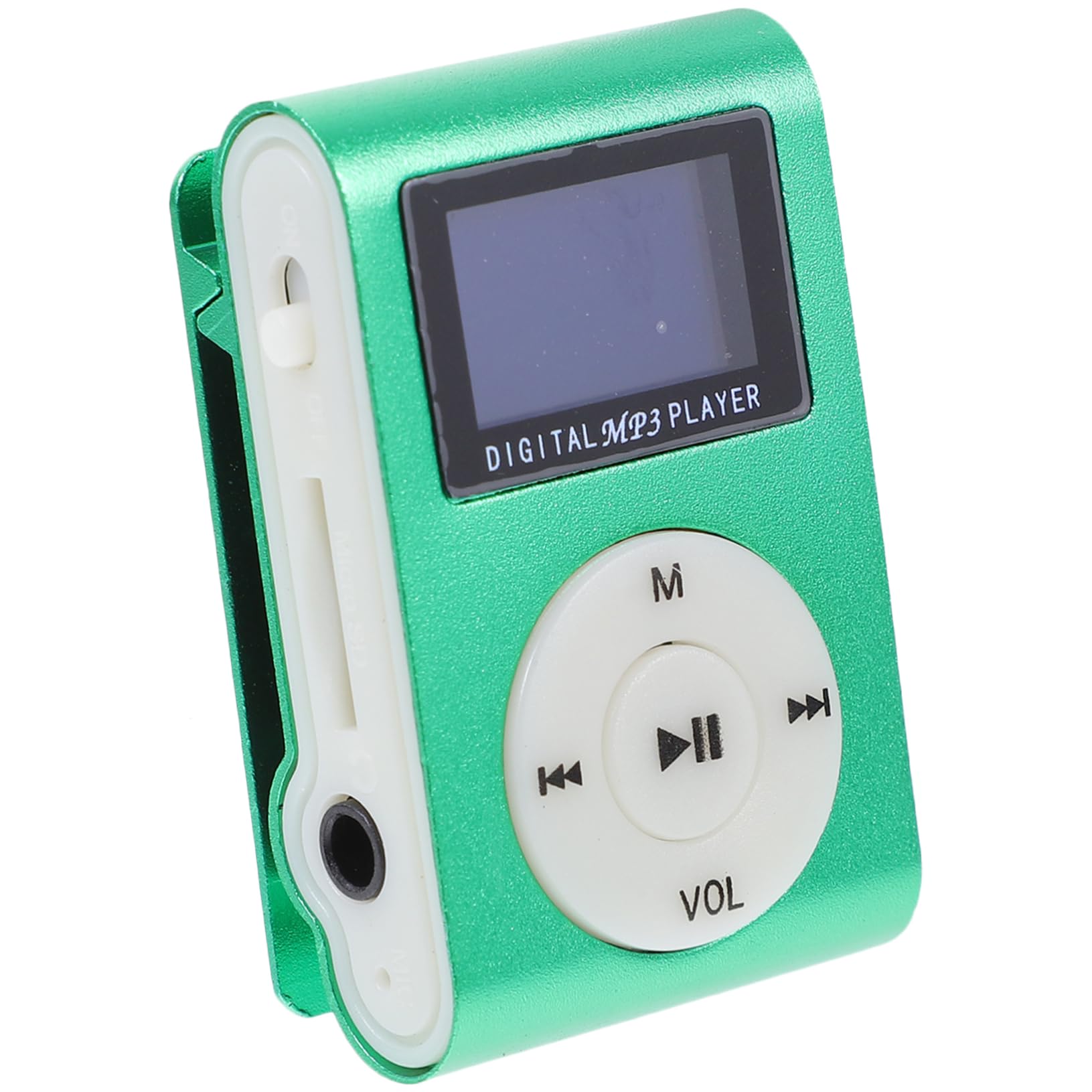ARTIBETTER Aluminum MP3 Player LCD Screen Portable Digital Music Player 32GB Memory Card Slot for Sports and Travel