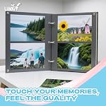 Unikit 4X6 Papier photo Glossy Inkjet 37lb 100 Feuilles Professiona Papier pour imprimantes jet d'encre DYE Encre 135GSM