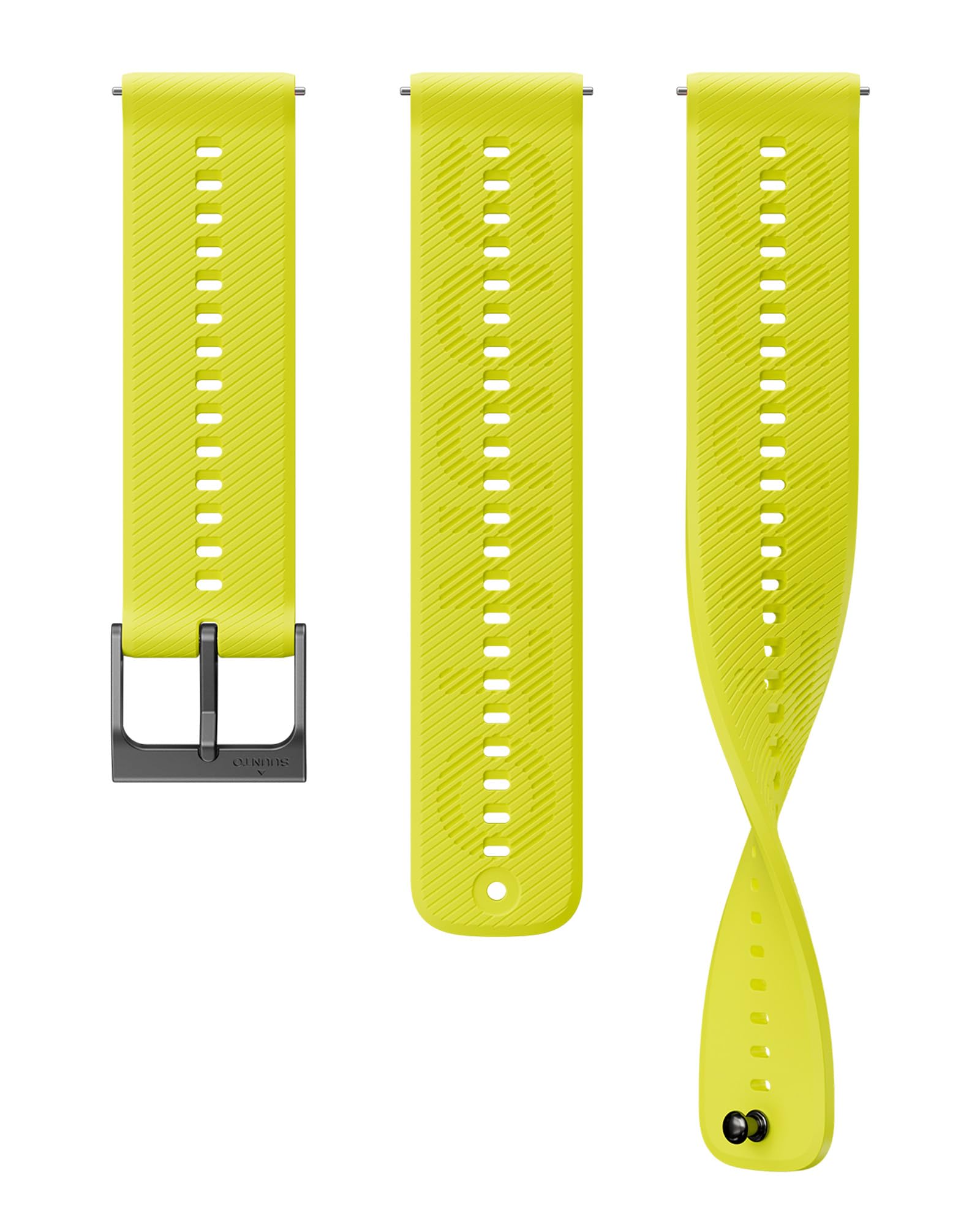 SUUNTO 22 ATH6 S+M Silicone Straps, Ocean, Vertical, Race, Race S, Run, 9 Peak Pro, 9 Peak and 5 Peak, Made for Sports (Outdoor)