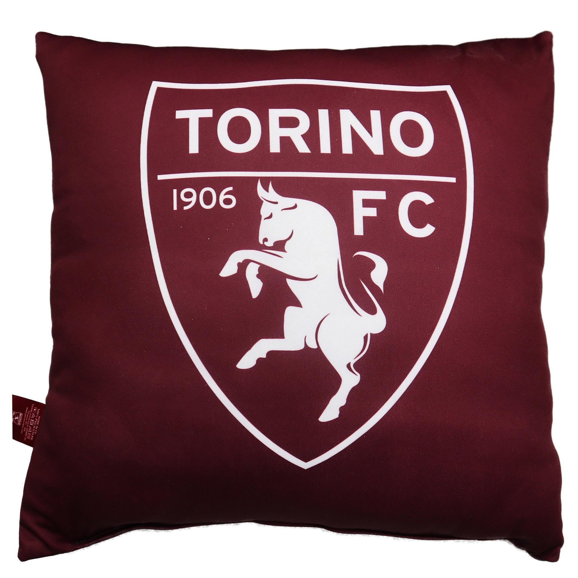 Generico Cuscino decorativo compatibile con Torino Calcio Bordeaux UNICA