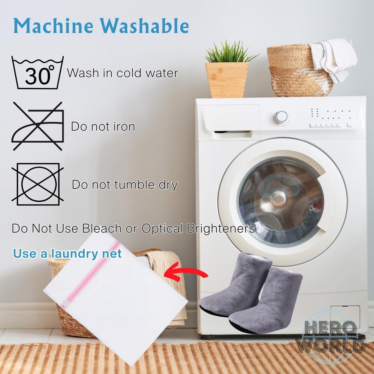 Fleece Lined Indoor Boot Slippers for Women Men Warm Cozy Anti Slip Soft Home Shoes Machine Washable Winter Comfort - Image 4