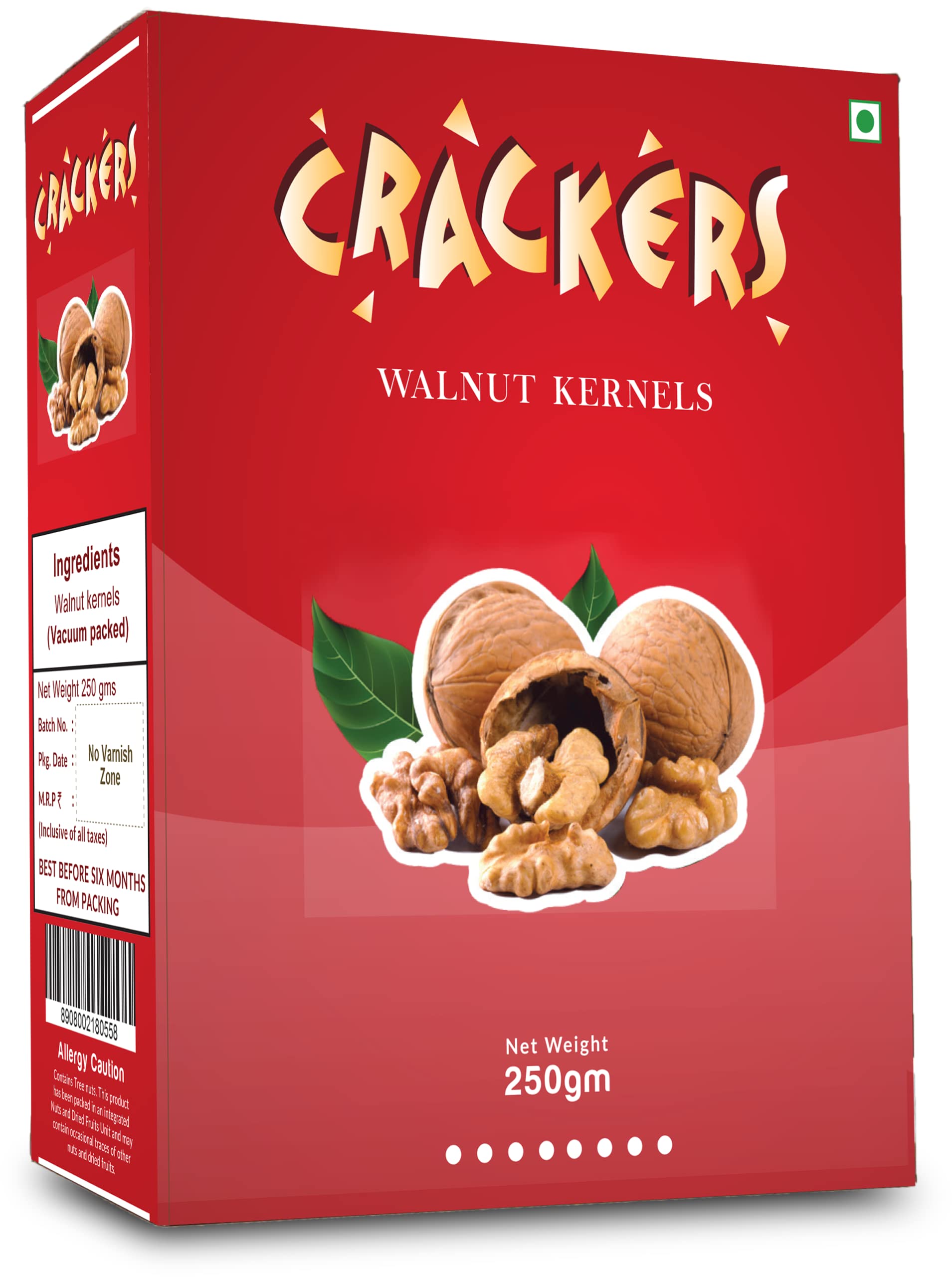 Go Crackers Amber Broken Walnuts Kernels Without Shell 250g, Pack of 1 | Walnuts Dry Fruits | Organic Walnuts | Kashmiri Walnuts Kernels for Snacking & Baking (B0BRJH9WYW) Amazon Price History, Amazon Price Tracker