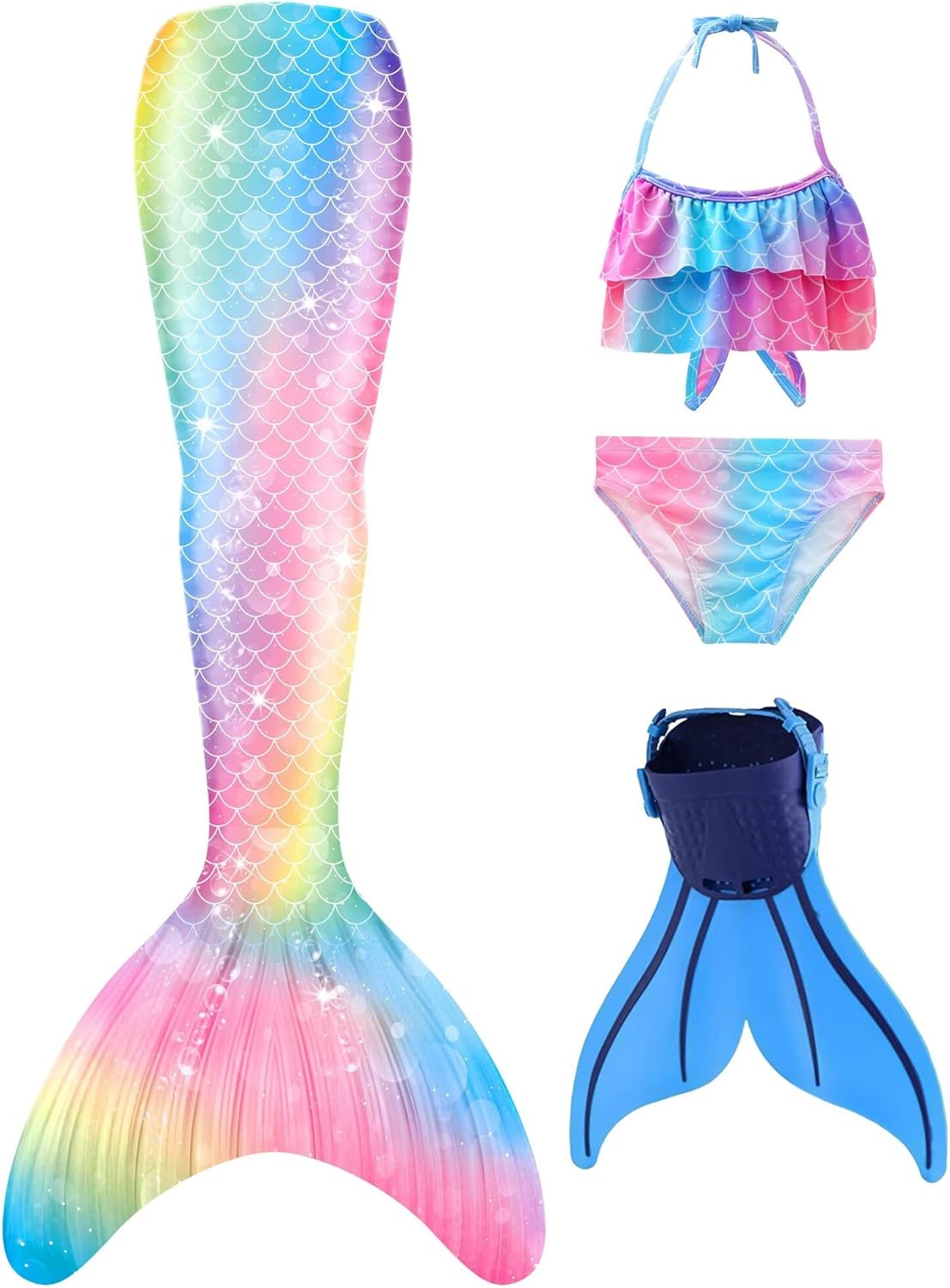 Superband Mermaid Costume and Monofin