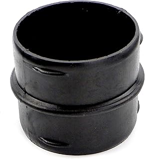 42/60/75mm Duct Joiner Connector Parking Heater Accessory Car Heater Exhaust Pipe Oval Piece Exhaust Ducting Joiner Connector for Eberspacher Webasto, ABS Plastic, 1PK (O.D. 75mm)