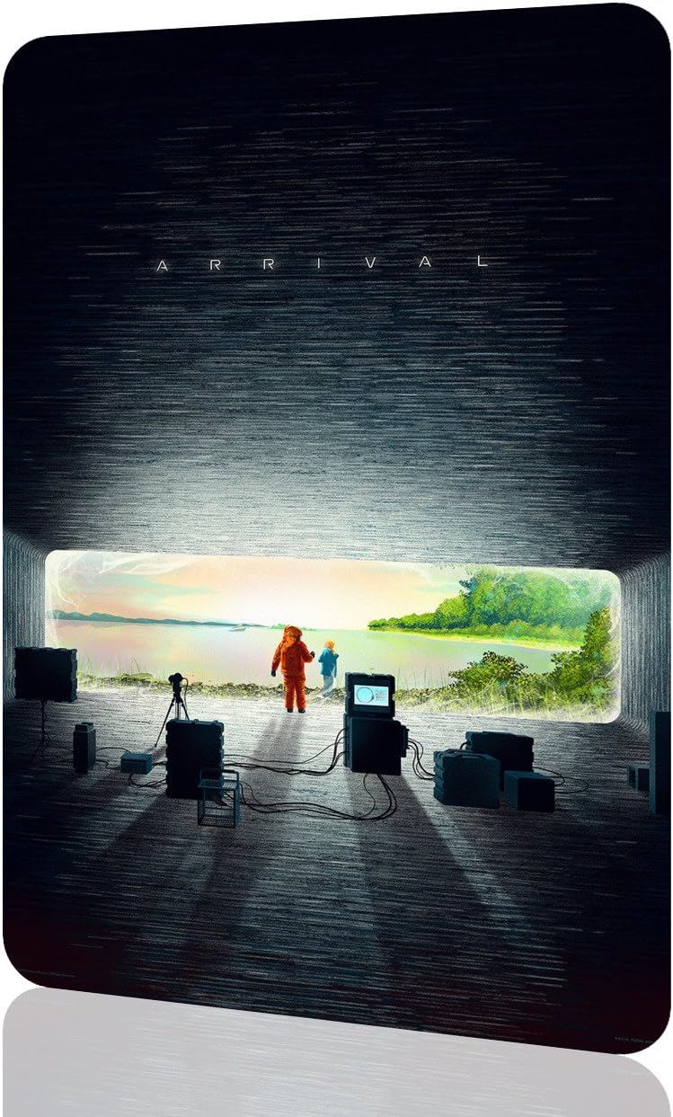 Tin Sign "Arrival" Mondo Poster Art Wall Rare Metal Home Pub Decor