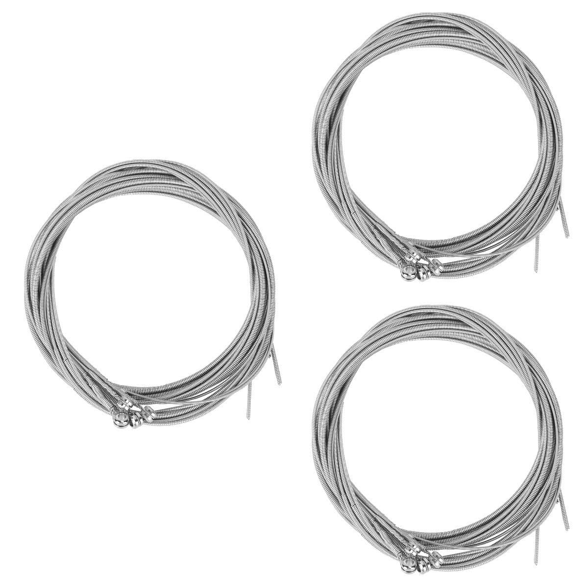 Toyvian 15stücke -saiten Saiten-bassgitarre Kompatibel Mit Silber Hochwertigem Für Anfänger Verpackung