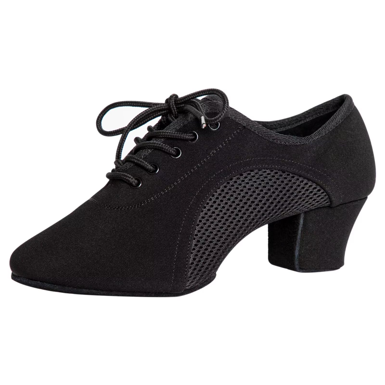 Scarpe da ballo da donna, scarpe da ballo latino, tacco 3,8 cm