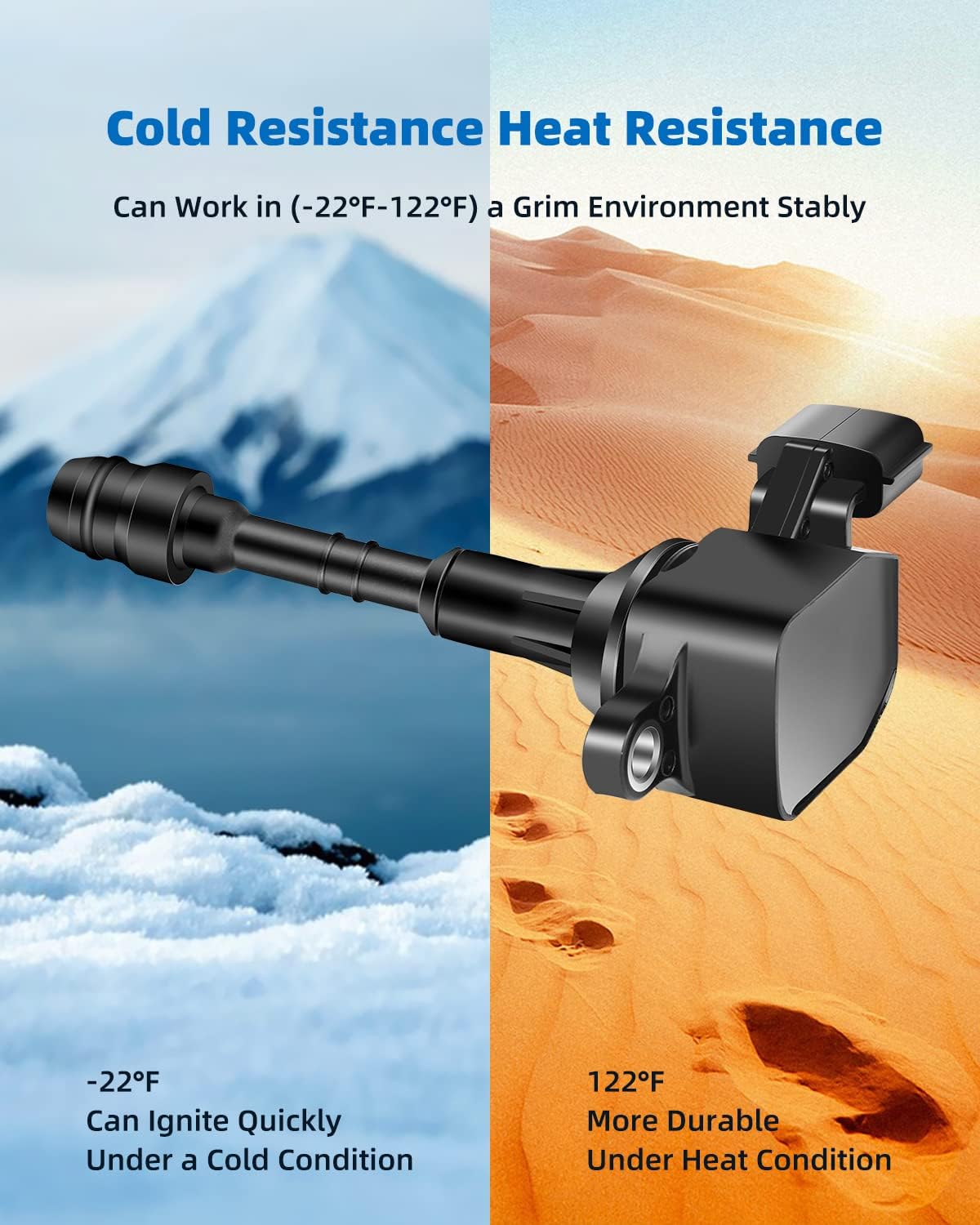 ECCPP ignition coils Pack of 6 UF349,coils packs,for Nissan,for Infiniti &2009 2010 2011 2012 4.0L Engine - Pathfinder,Altima,Frontier,Quest,Maxima,QX4,Equator,Replace,UF349 C1406