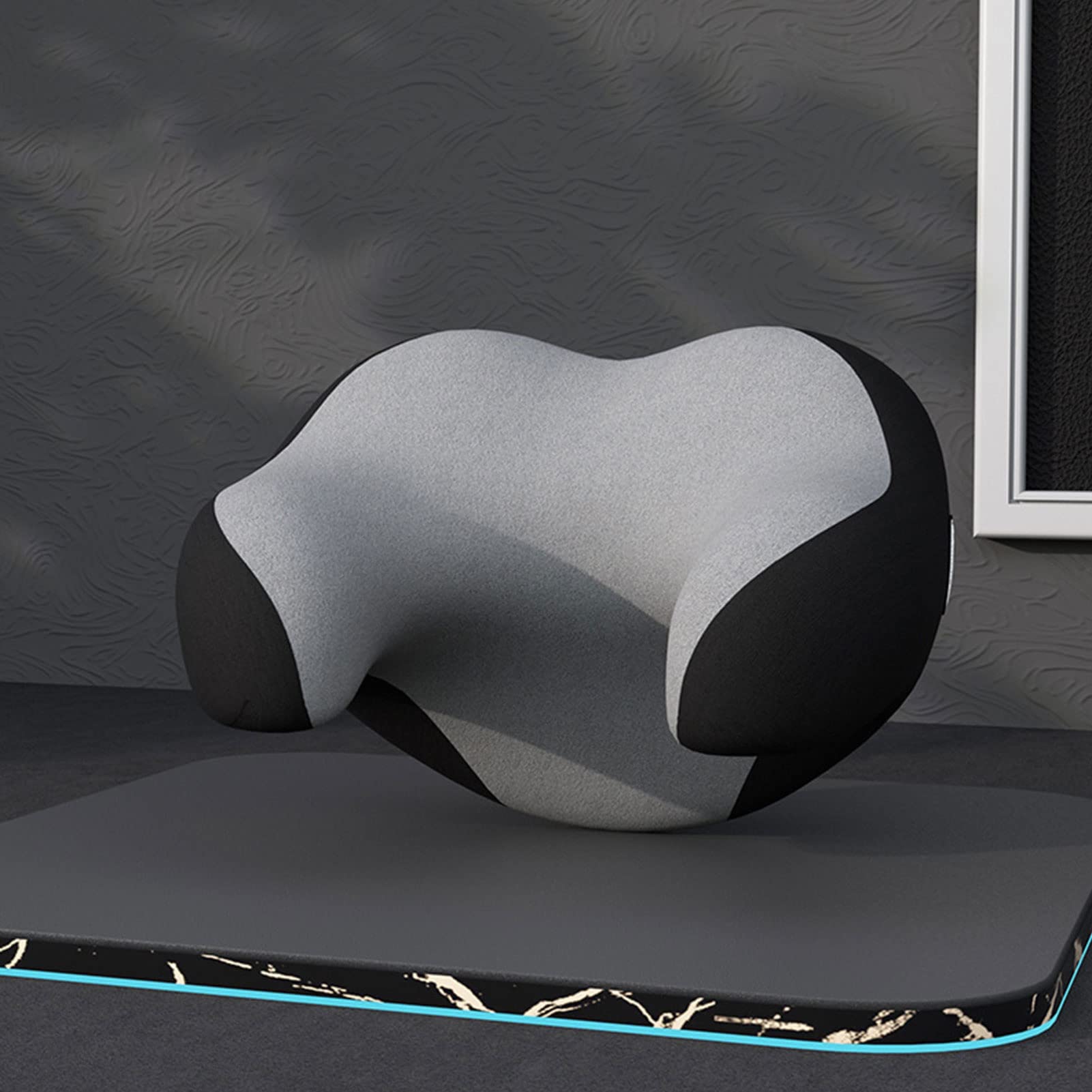 Cuscino Cervicale Auto Passangers Sedile Poggiatesta Poggiatesta a forma di scollo a U A-Shaped Auto Memory Foam Staccabile Confortevole Sleeping NAP TEMPO TEMPO CUSHION SUPPORTO SUPPORTO Cuscino Memo