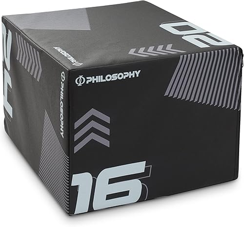 Miniatura 7 de Philosophy Gym Caja pliométrica de espuma suave 3 en 1 para entrenamiento y acondicionamiento