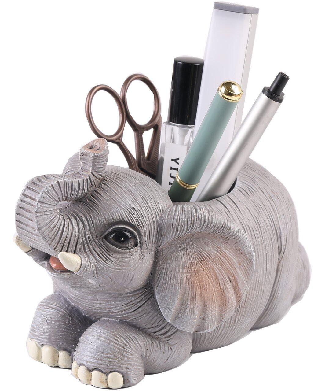 Organisateur porte-crayons éléphant pour vider vos tiroirs encombrés