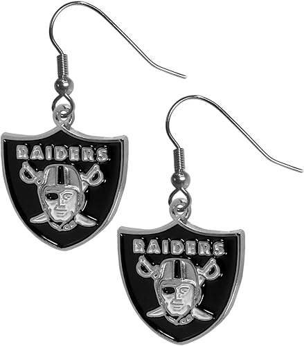 Miniatura 5 de Siskiyou Sports NFL - Juego de aretes colgantes y pulseras con dijes para mujer