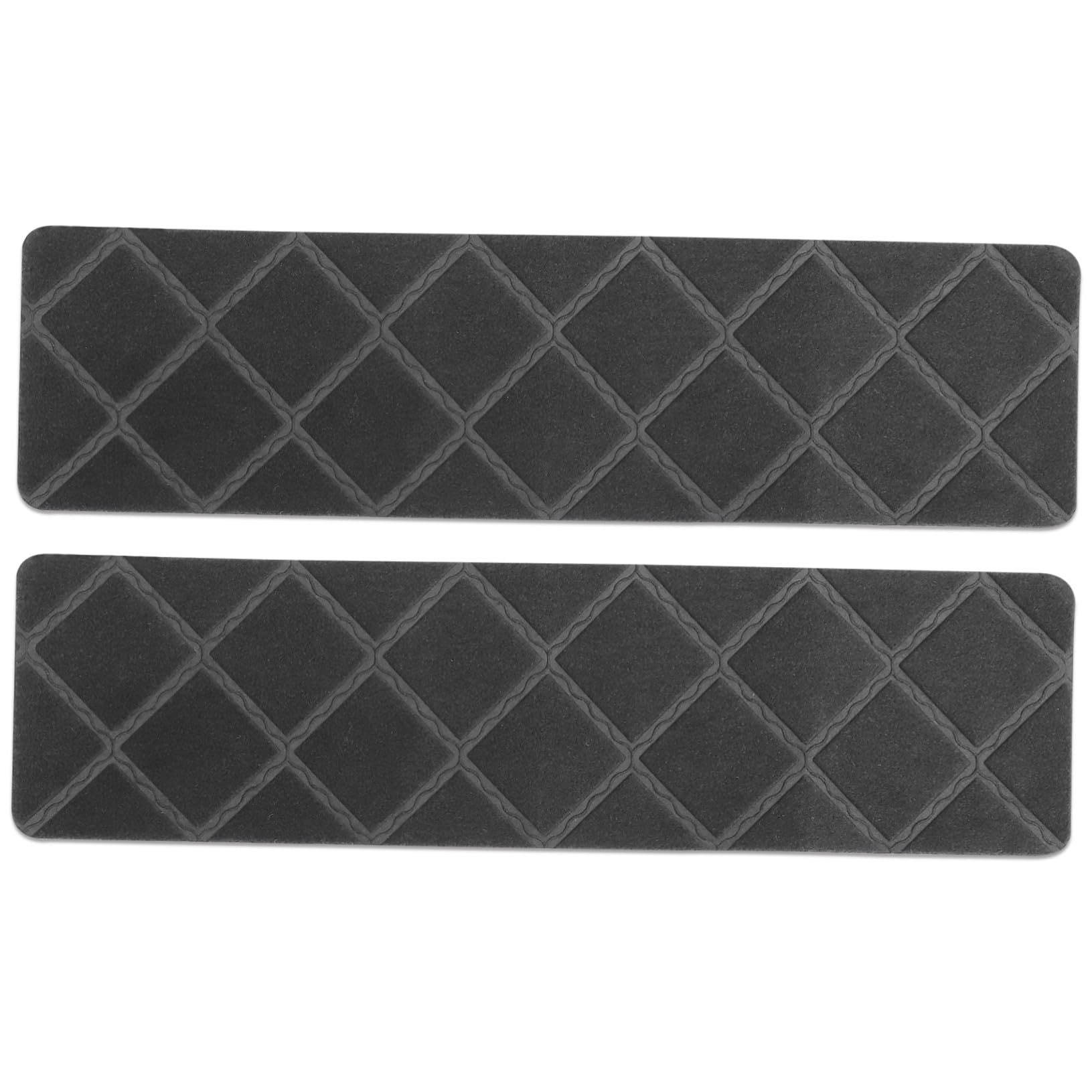 Alfombras de escalera autoadhesivas antideslizantes peldaños madera 4 piezas cortables interior 8