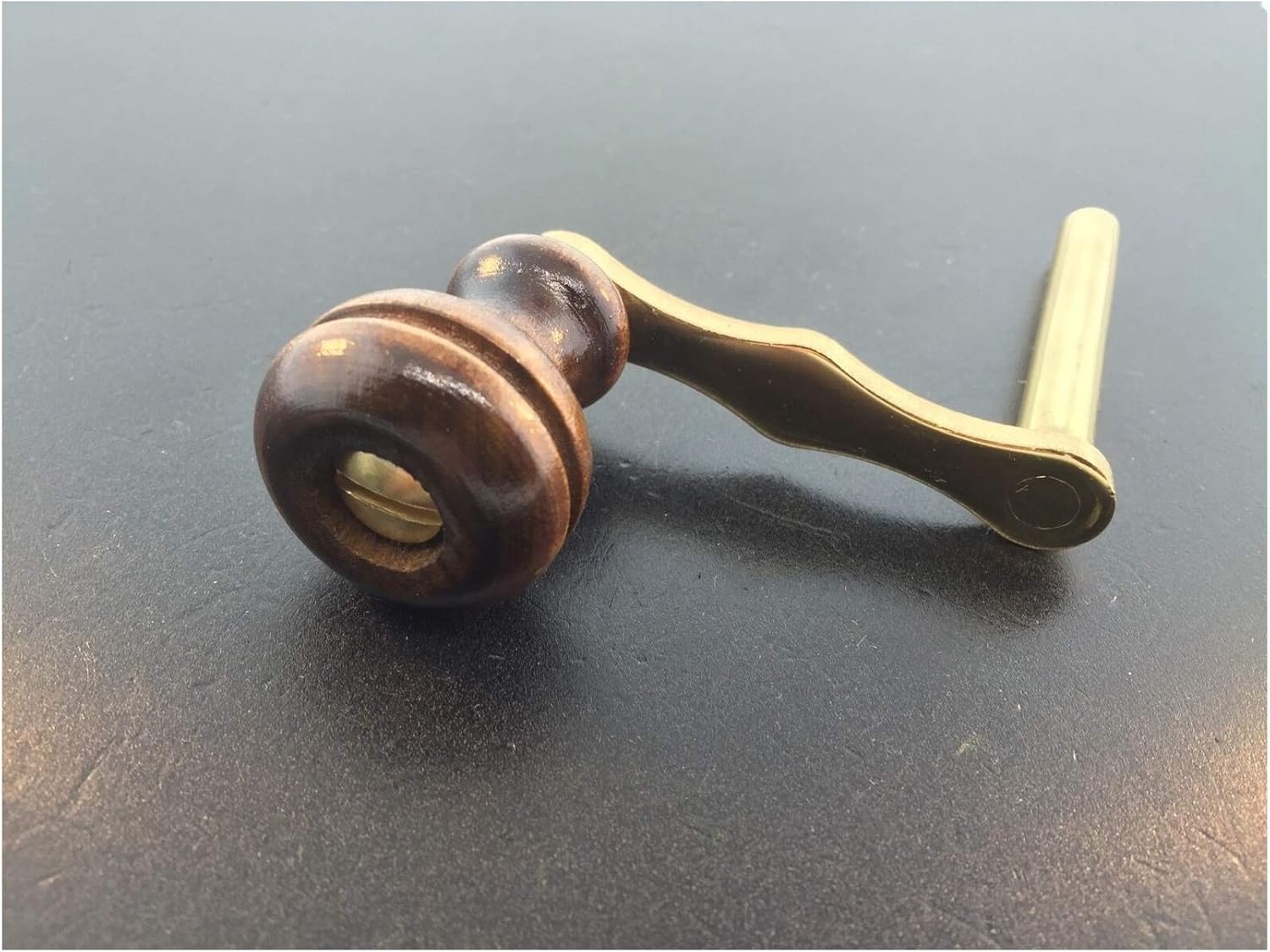 Grandfather Clock Winding Key Crank Winder Sligh Ridgeway Pearl USA